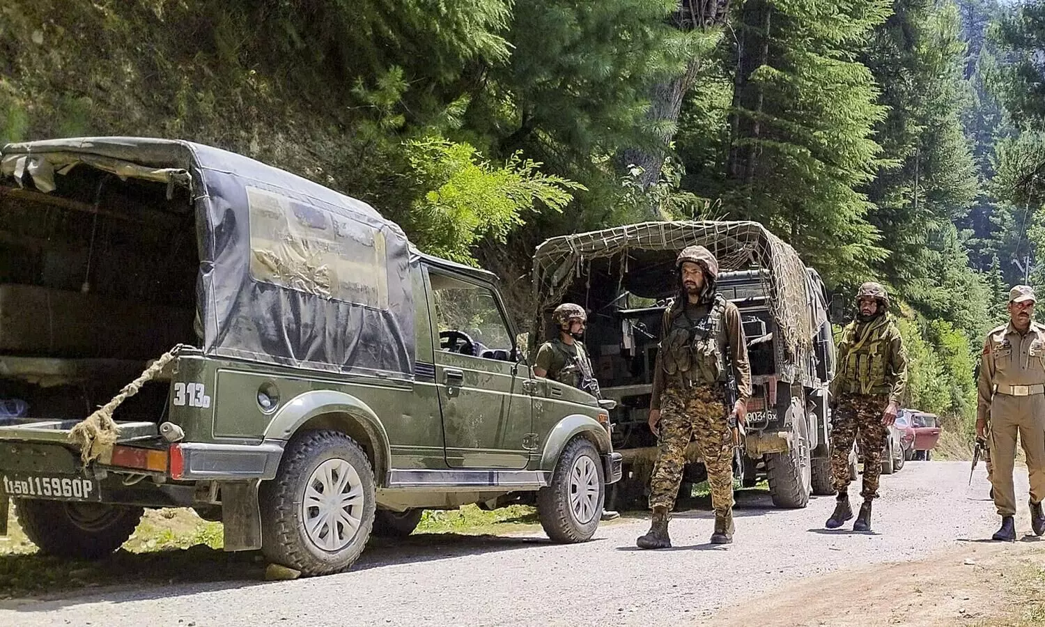 Brief exchanges of fire between security forces, terrorists in J-Ks Doda