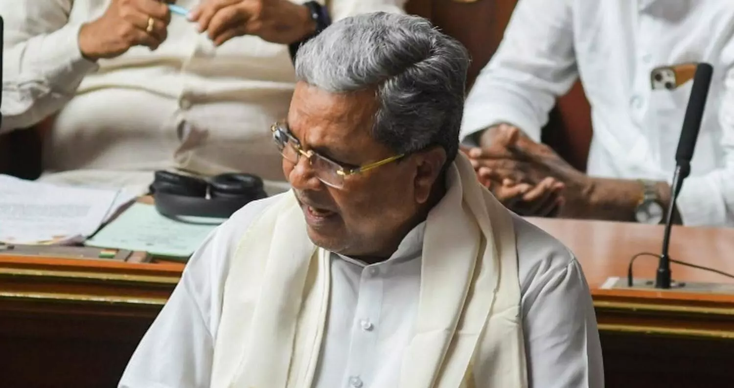 Valmiki Corp. scam: Not a single black spot in my career, says CM, rejects BJPs charge