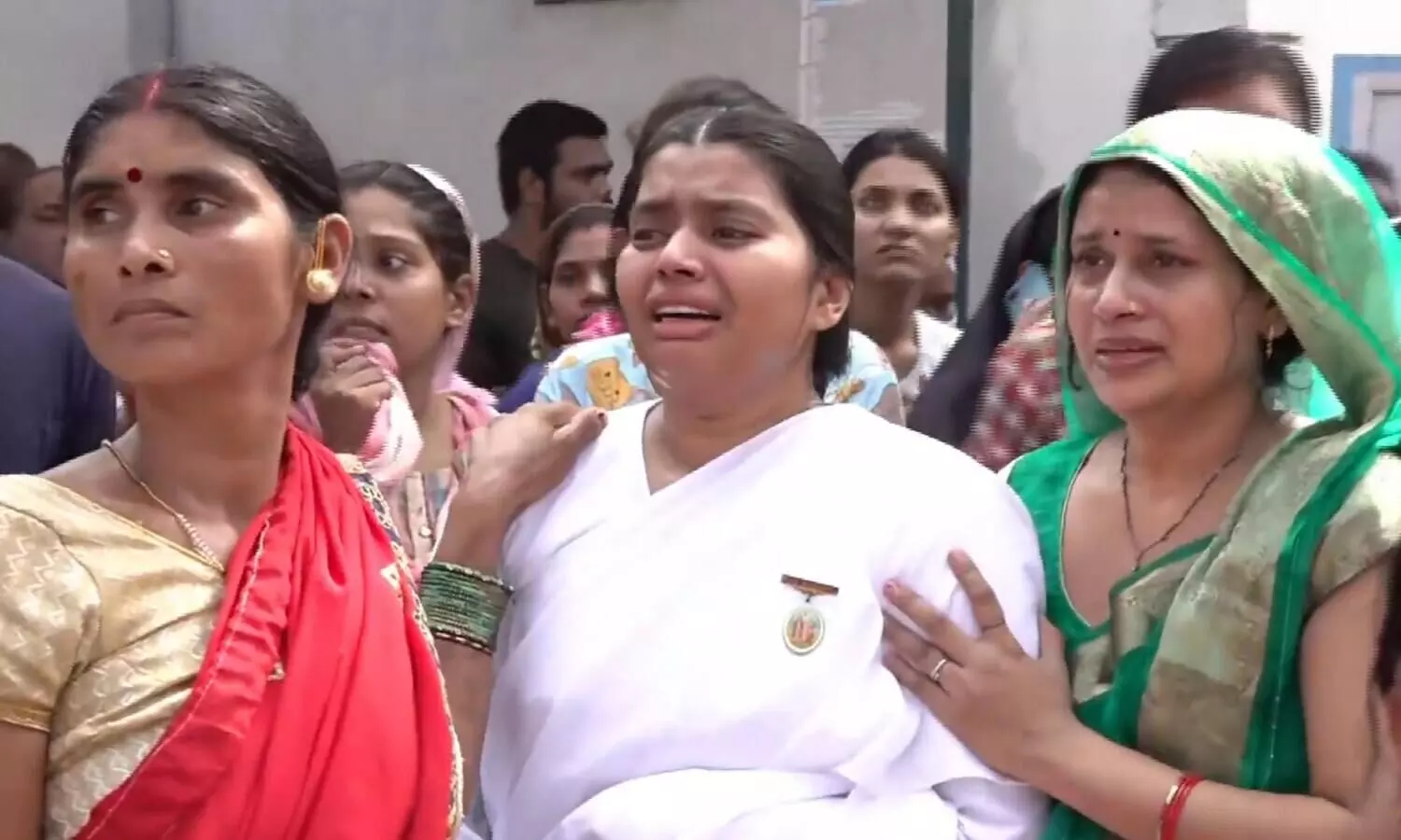 Emotional outpouring: Huge crowd joins funeral procession of martyred STF constable