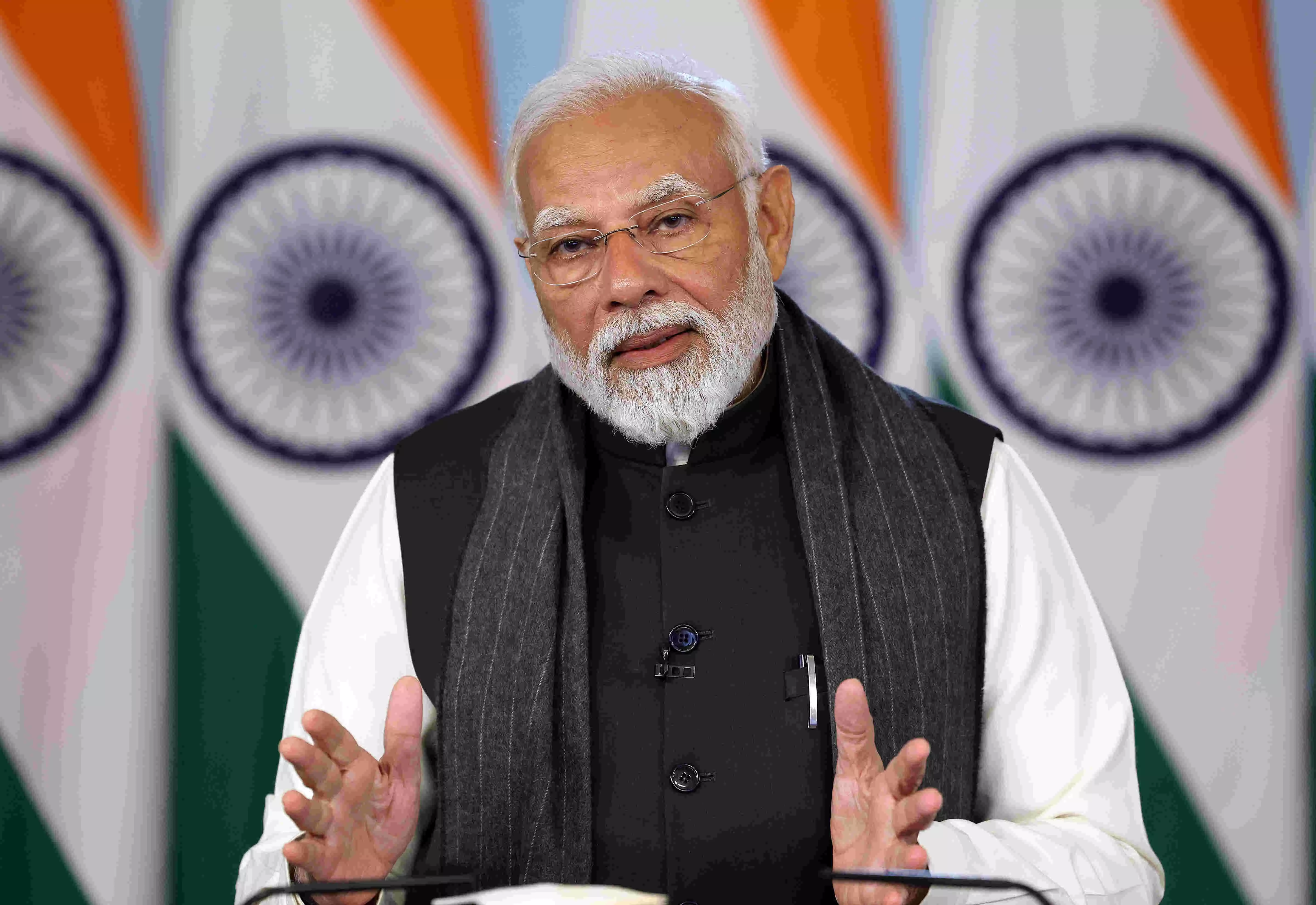 PM Modi meets defence major Lockheed Martins CEO PM Modi meets defence major Lockheed Martins CEO