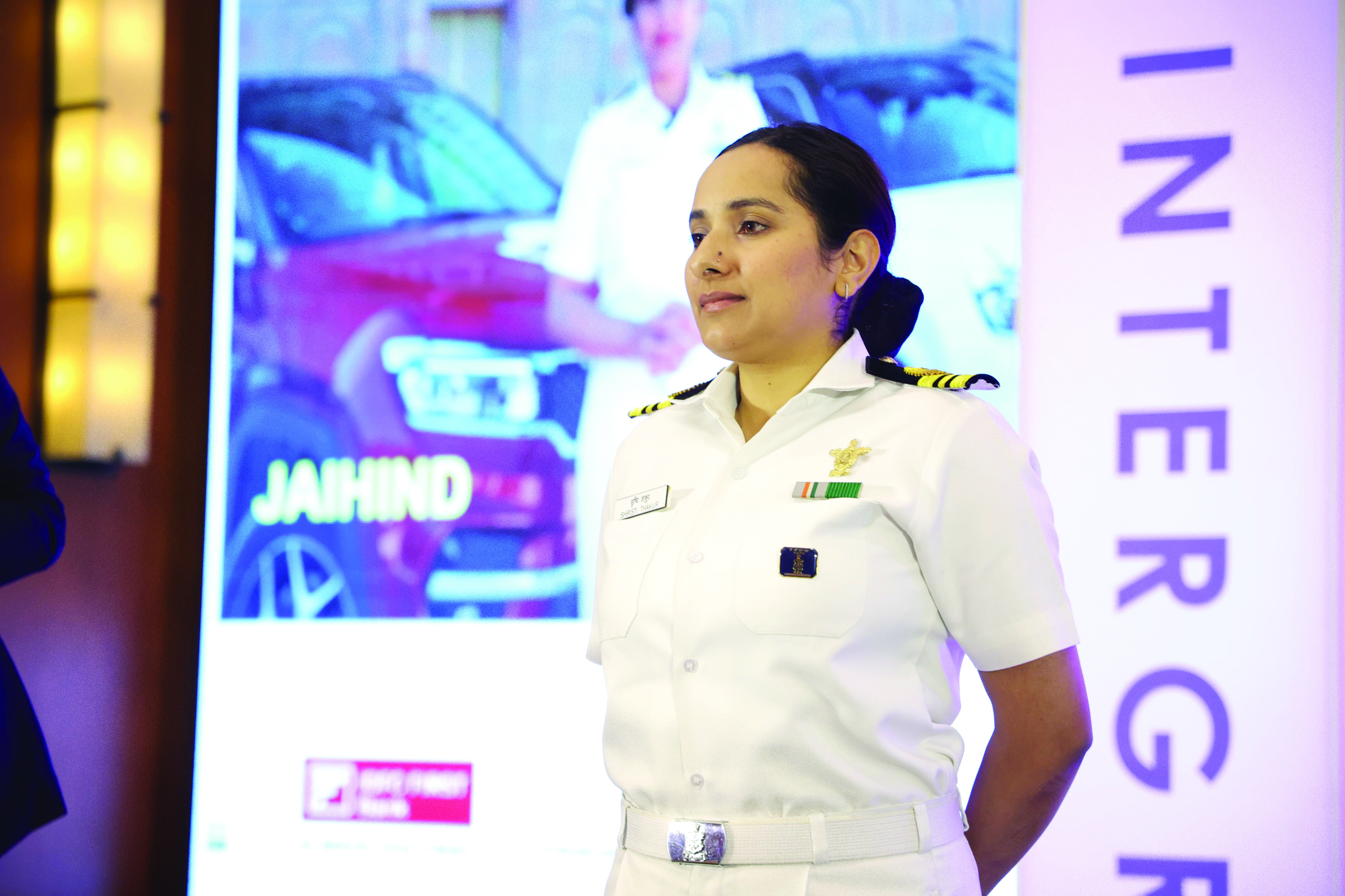 Lt Cdr Shristi Thakur of Indian Navy is only woman participating in historic climb of Mount Elbrus Lt Cdr Shristi Thakur of Indian Navy is only woman participating in historic climb of Mount Elbrus