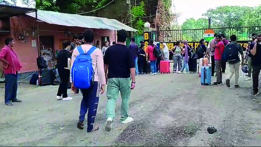 Almost 200 lorries carrying goods remain stranded