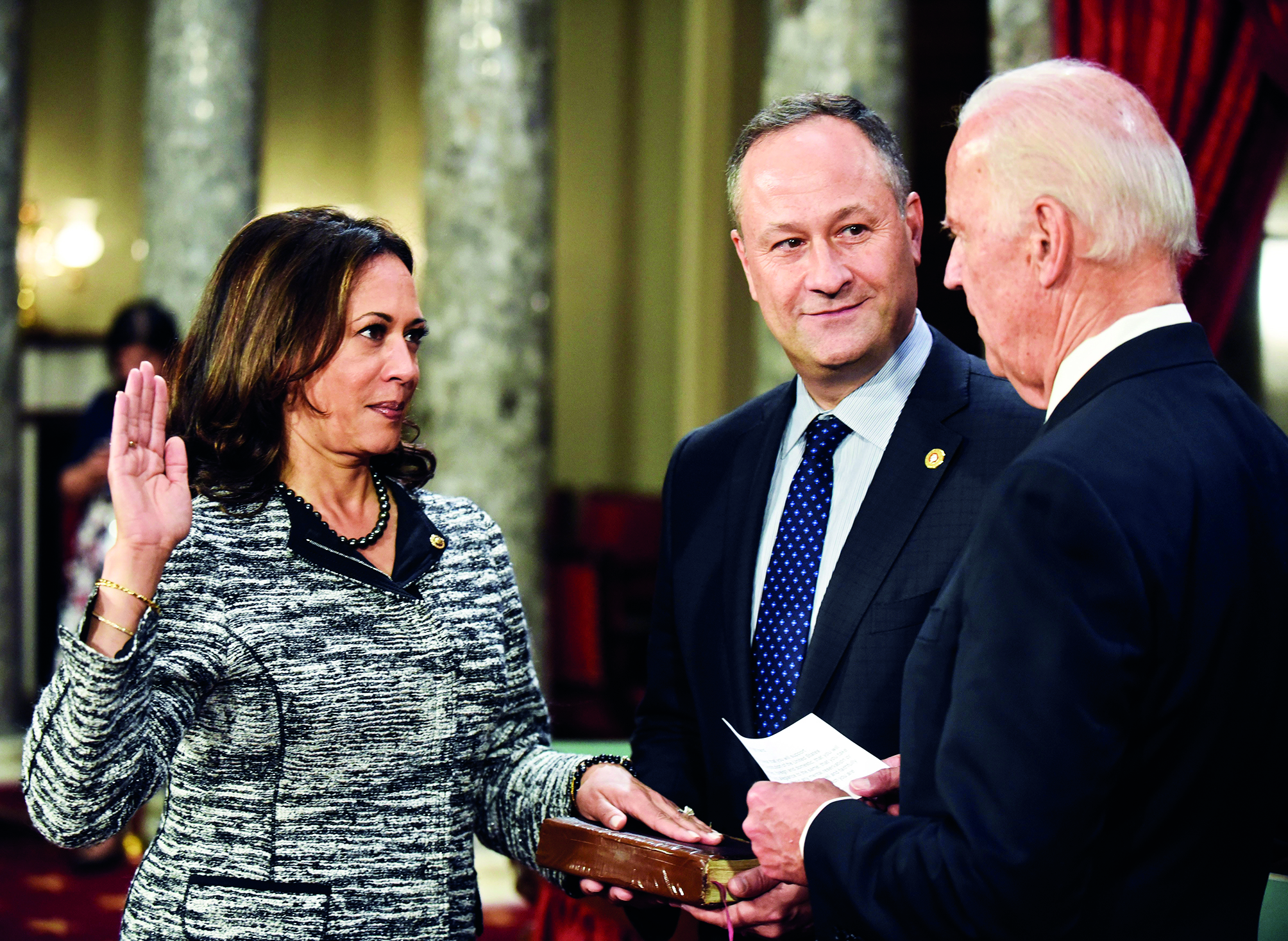 Kamala Harris leads list of contenders for spots on Democratic ticket Kamala Harris leads list of contenders for spots on Democratic ticket