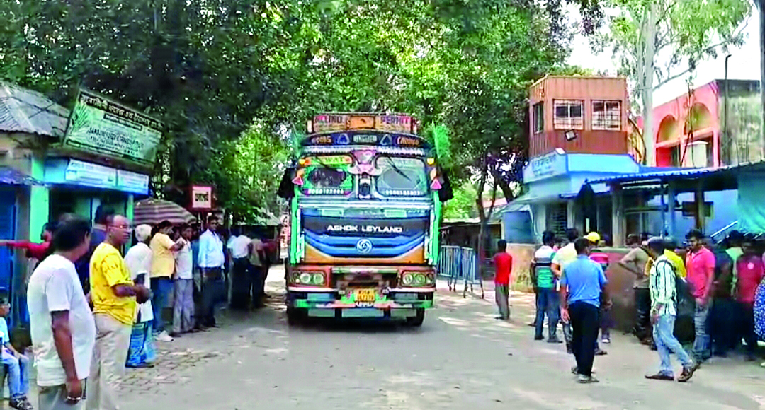 Export resumes through Hili International Land Port Export resumes through Hili International Land Port