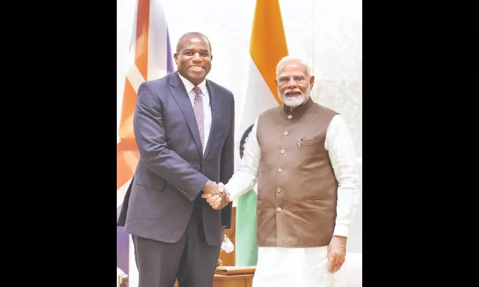 PM meets British Foreign Secretary, says India remains committed to elevating ties with UK PM meets British Foreign Secretary, says India remains committed to elevating ties with UK