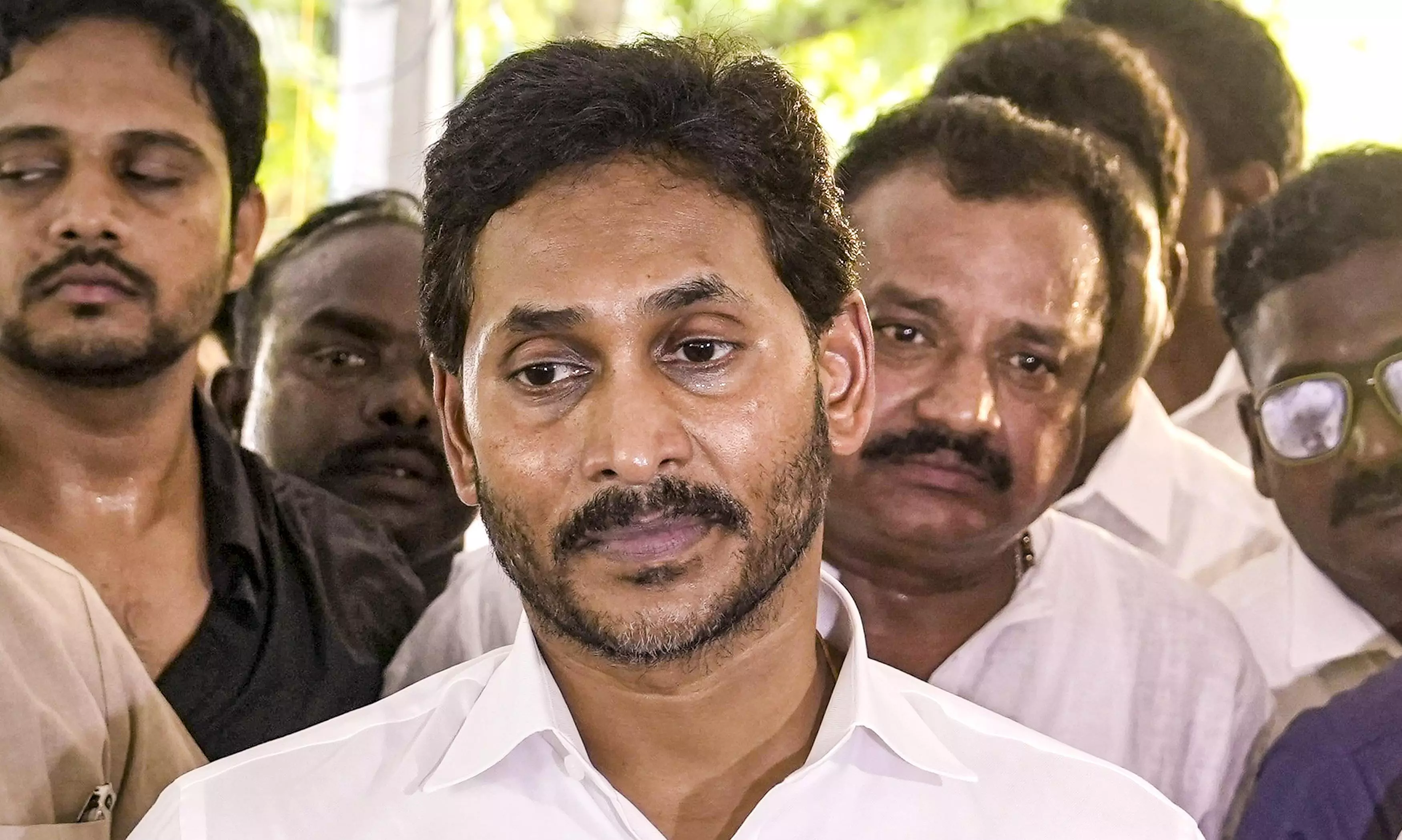 YSRCP chief Jagan slams Andhra CM over decision to defer Budget presentation YSRCP chief Jagan slams Andhra CM over decision to defer Budget presentation