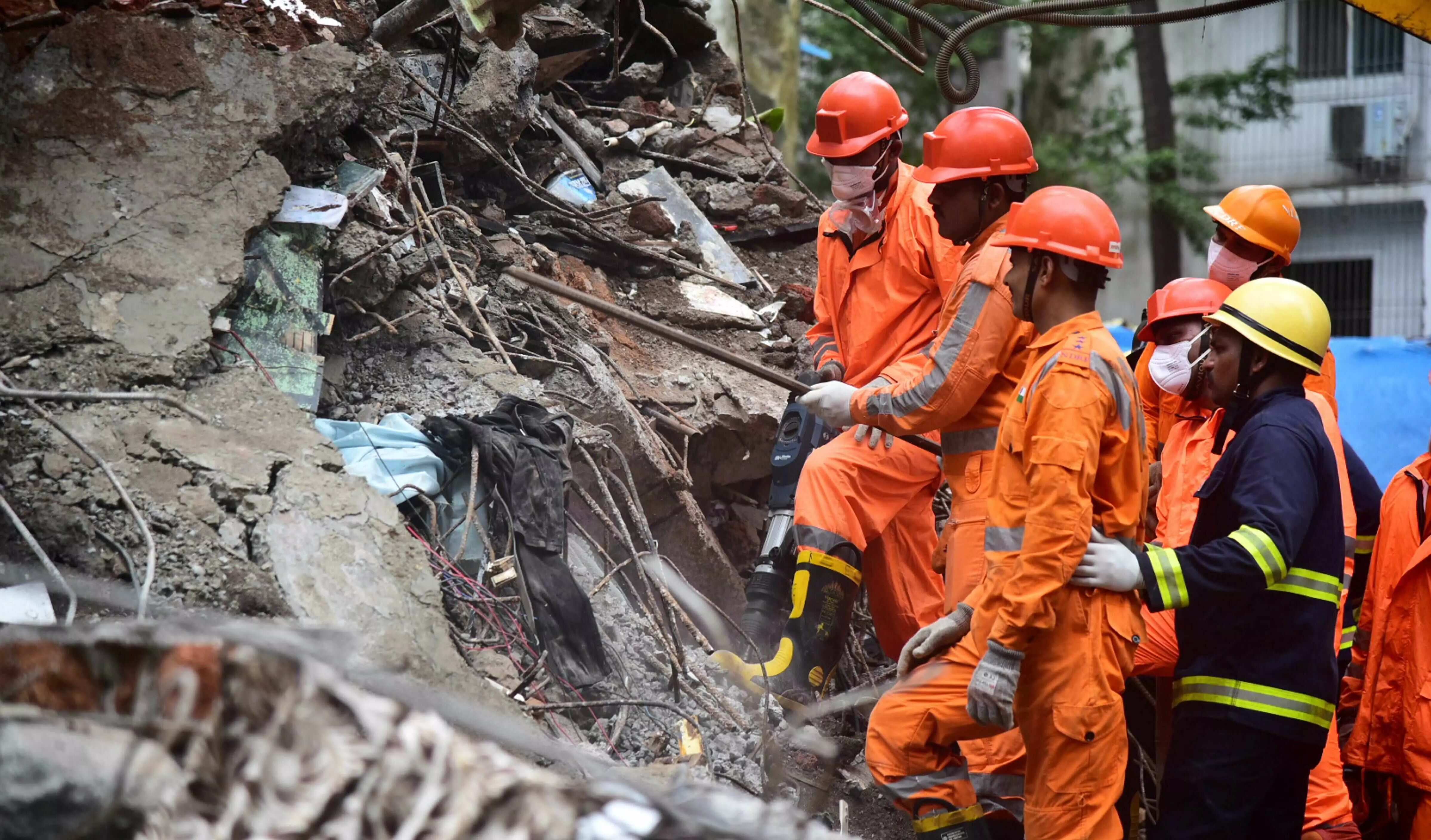 3 dead after 4-storey building collapses in Navi Mumbai; 2 rescued from under rubble