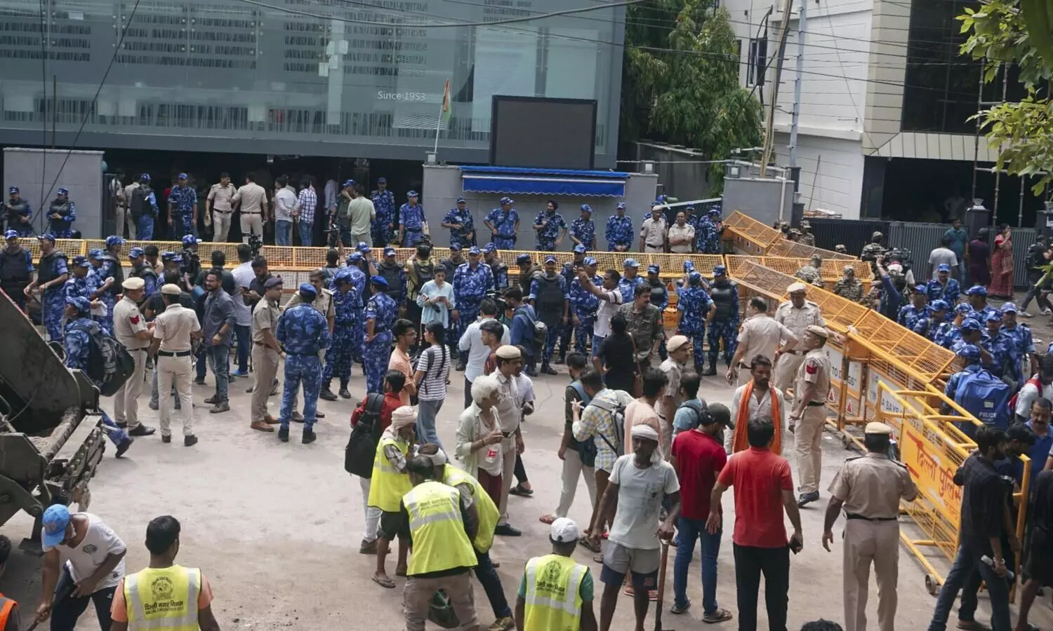 Security beefed up as students protest in Old Rajinder Nagar coaching hub