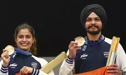 Manu clinches historic second Olympic medal; wins 10m air pistol mixed team bronze with Sarabjot