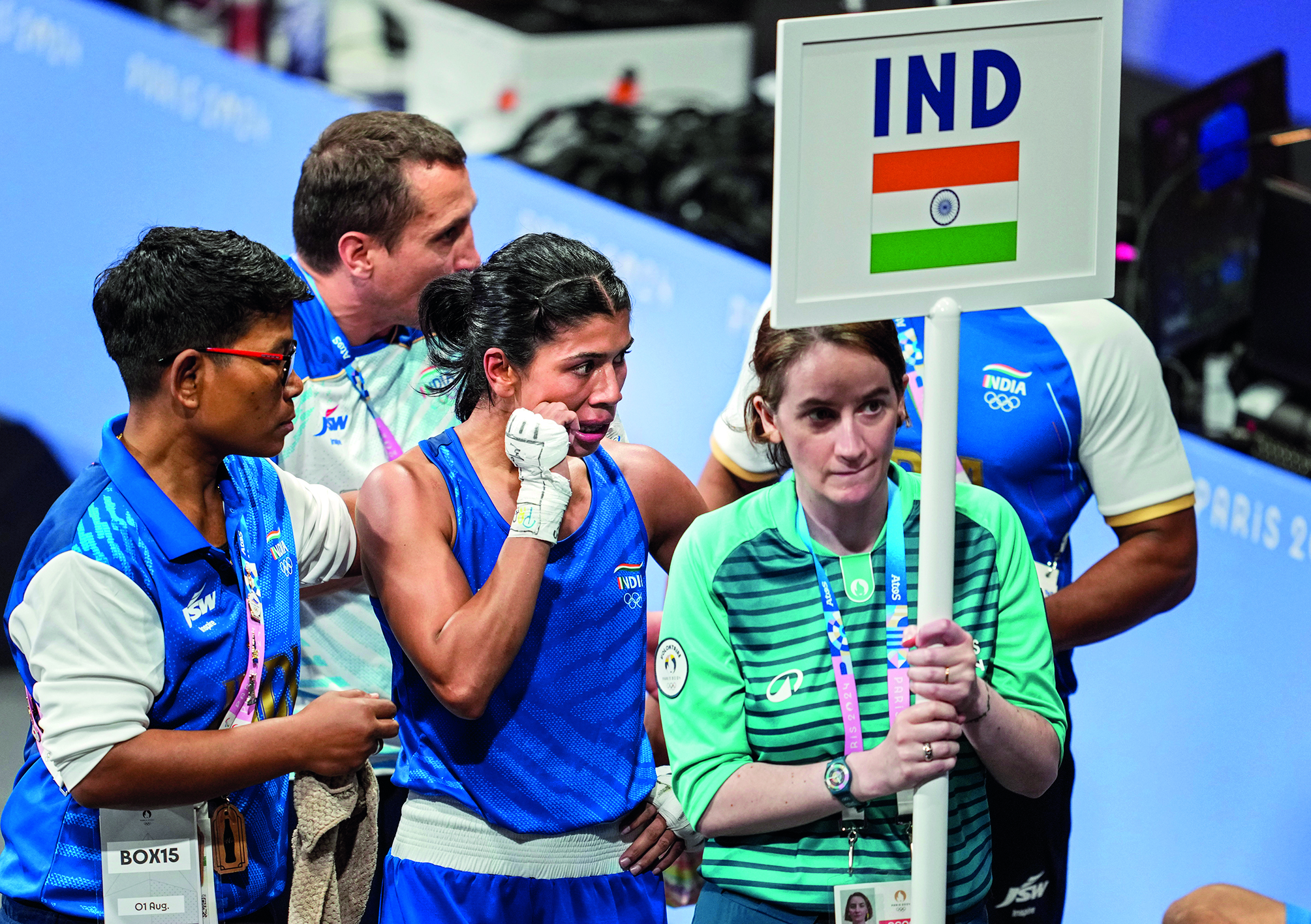 Nikhat’s Olympic campaign ends with shocking loss to China’s Yu