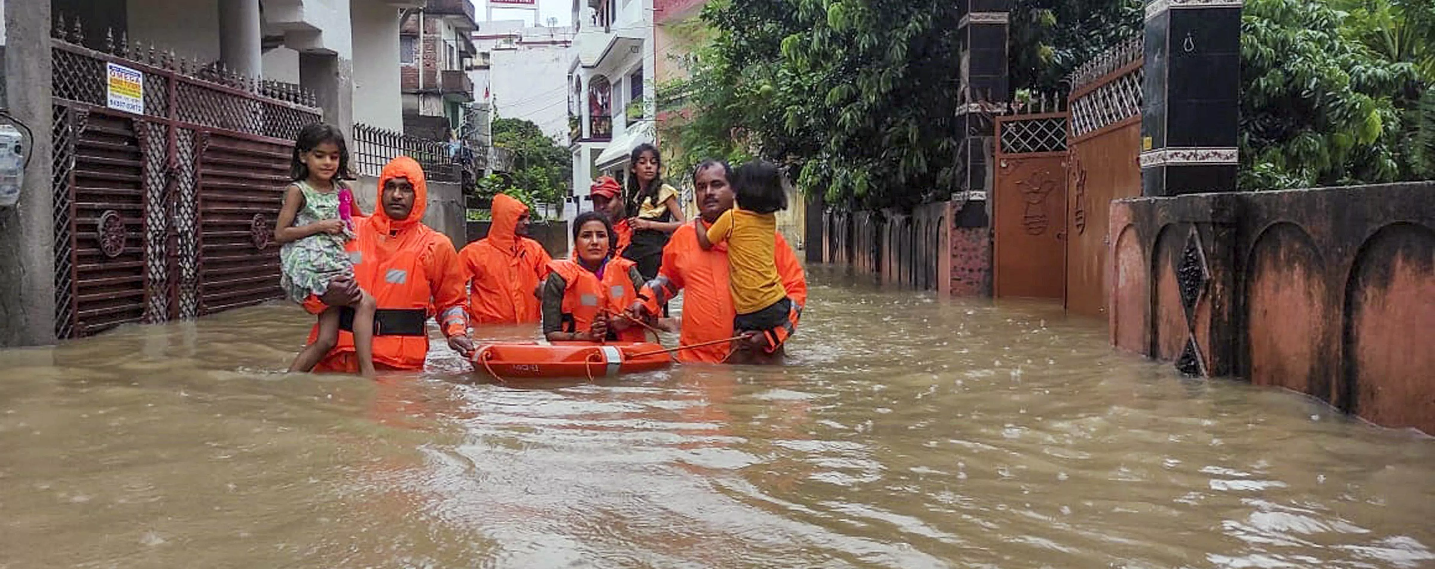 Incessant rains wash away road diversions, uproot trees, damage houses in Jharkhand
