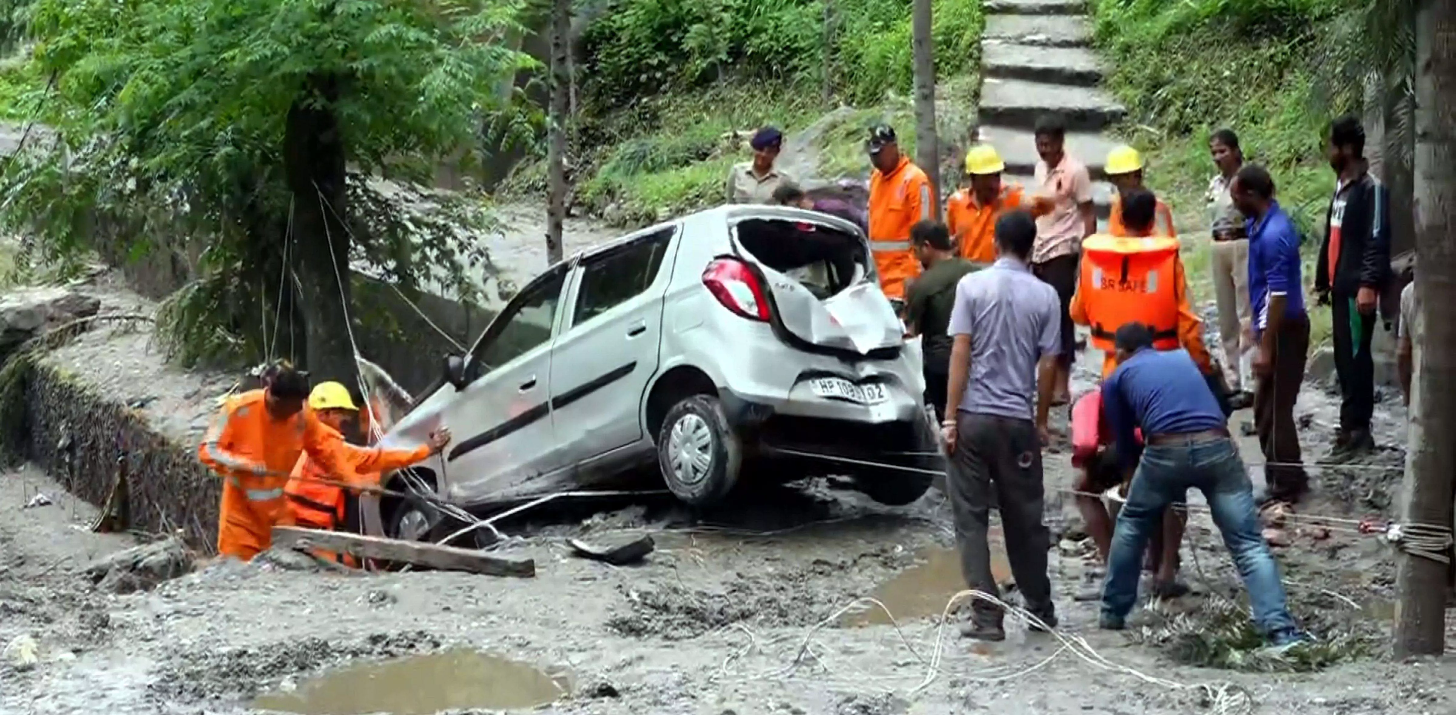 Himachal cloudbursts: Death toll rises to 9, hunt for about 45 missing continues