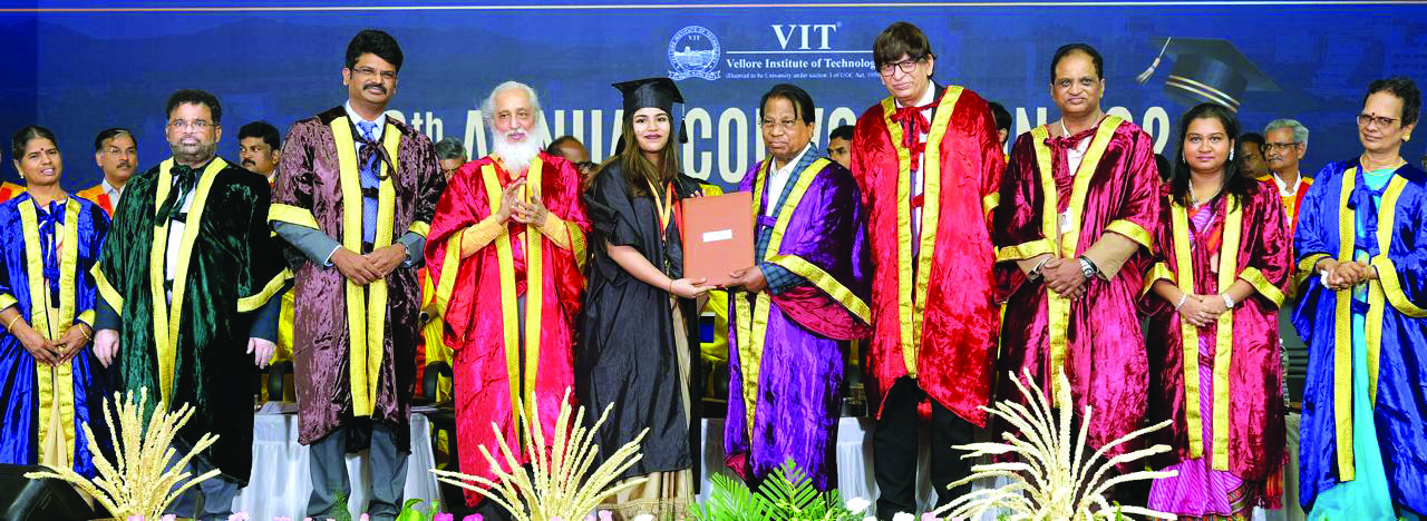 Vellore Institute of Technology holds 39th annual convocation Vellore Institute of Technology holds 39th annual convocation