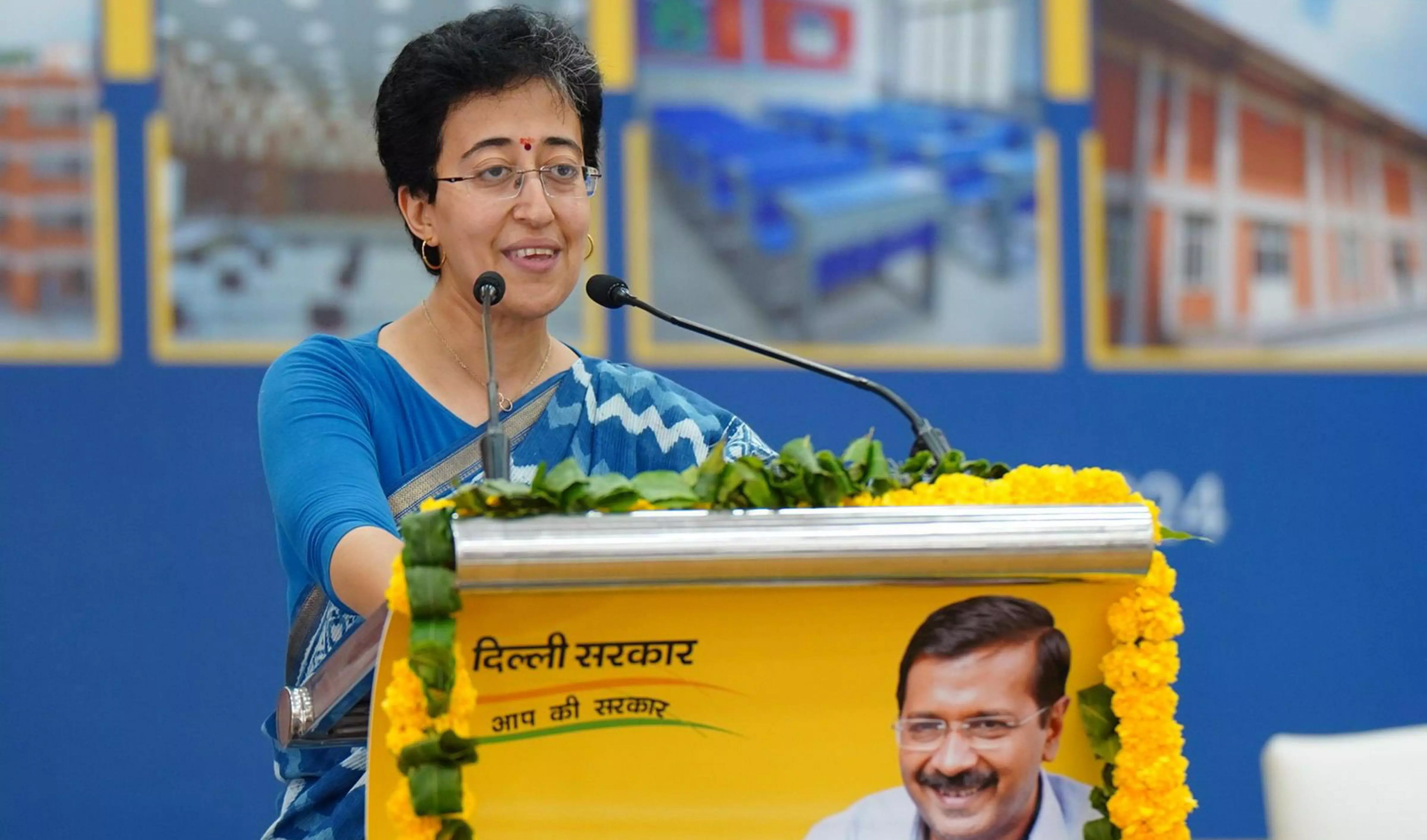 Atishi inaugurates new academic block at govt school in Delhis Dilshad Garden Atishi inaugurates new academic block at govt school in Delhis Dilshad Garden