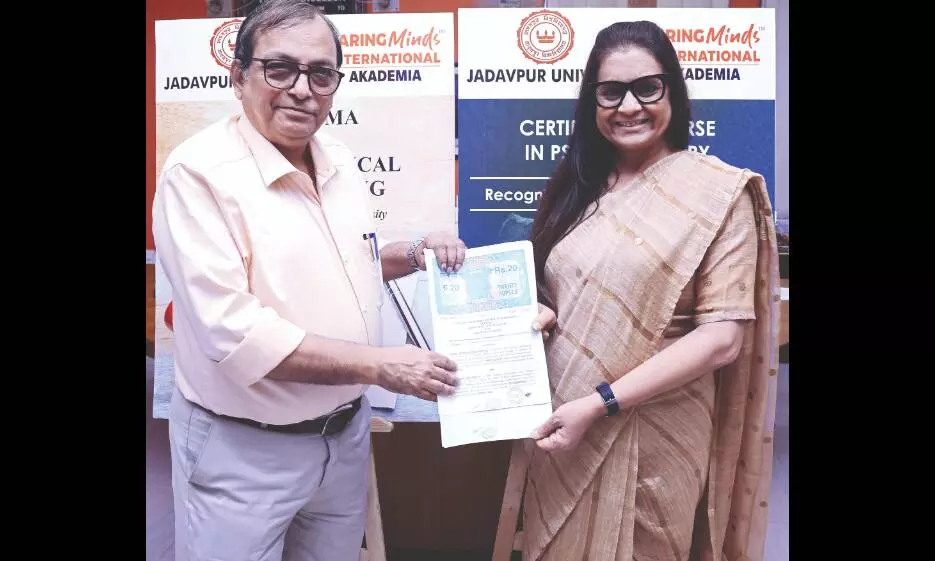 Psychology: Caring Minds, JU renew 2 MoUs in diploma & certificate courses Psychology: Caring Minds, JU renew 2 MoUs in diploma & certificate courses