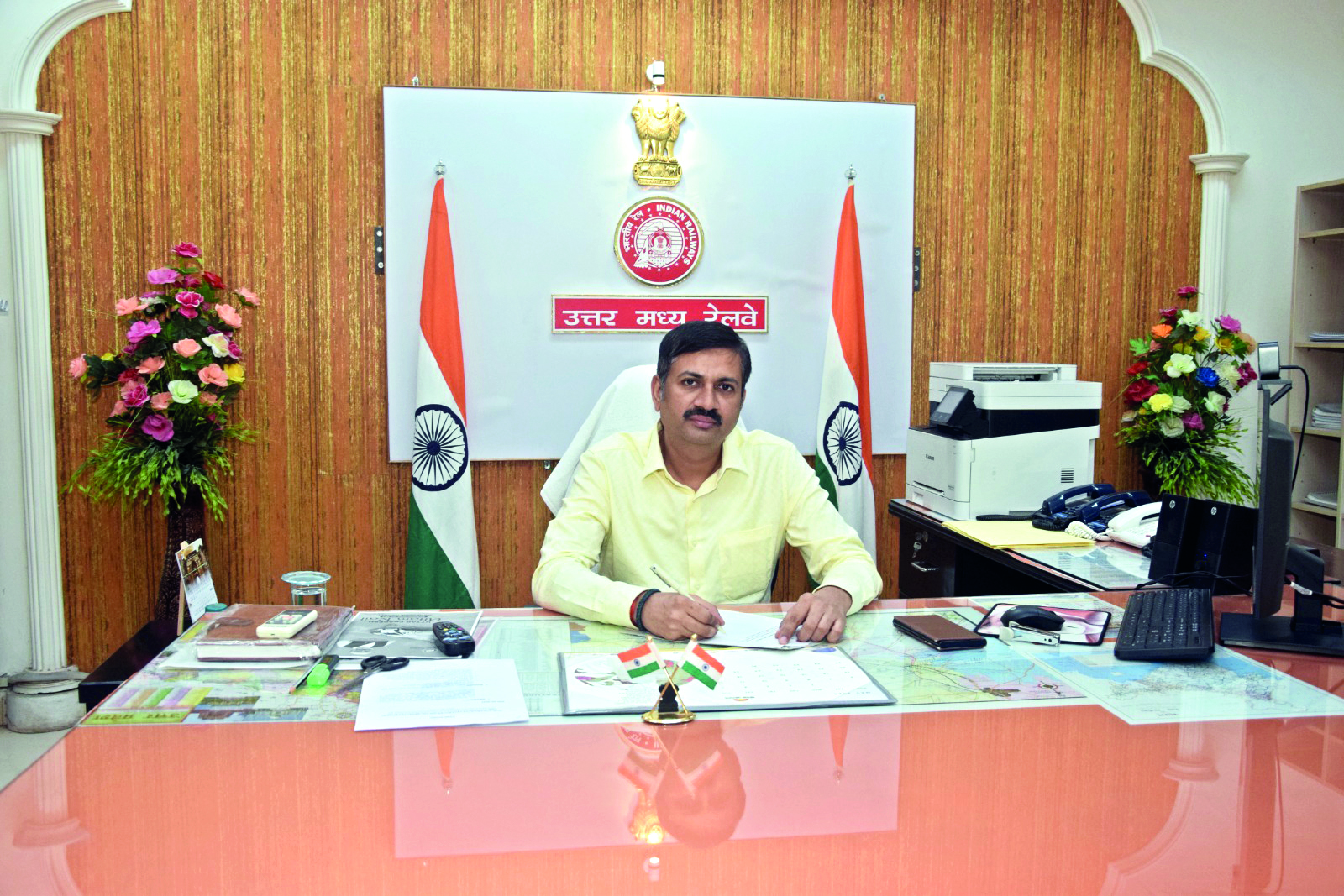 Shashi Kant Tripathi takes charge as CPRO of North Central Railway Shashi Kant Tripathi takes charge as CPRO of North Central Railway
