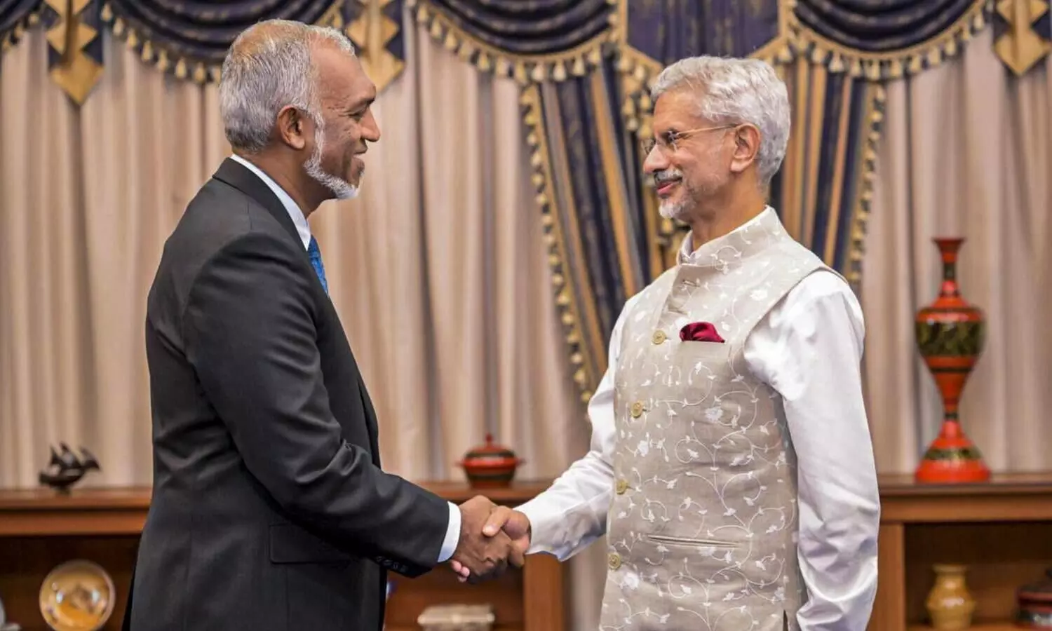 Jaishankar emphasises deeper India-Maldives ties for regional prosperity as he meets President Muizzu