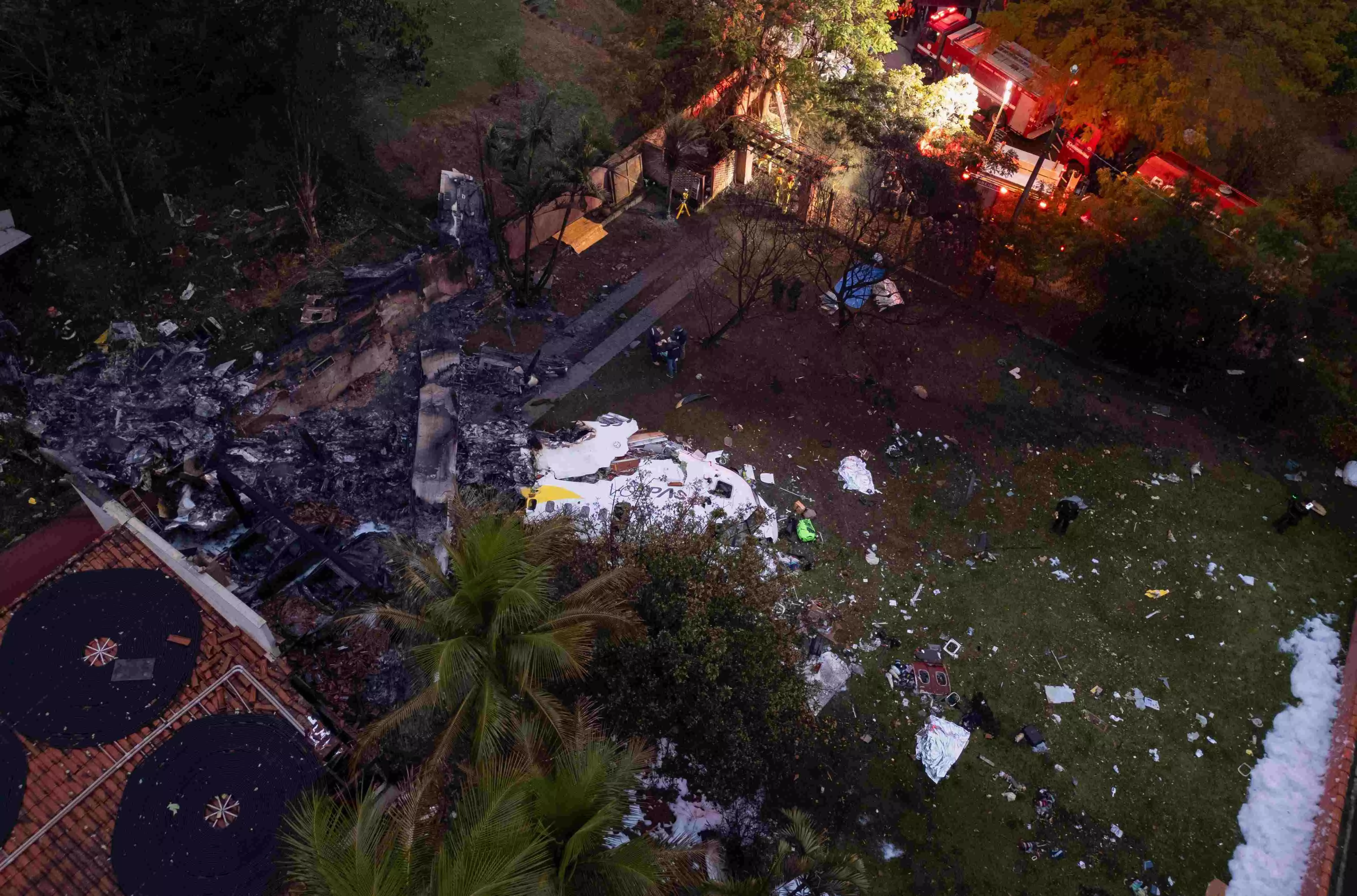 Plane crashes in Brazils Sao Paulo state, killing all 61 aboard