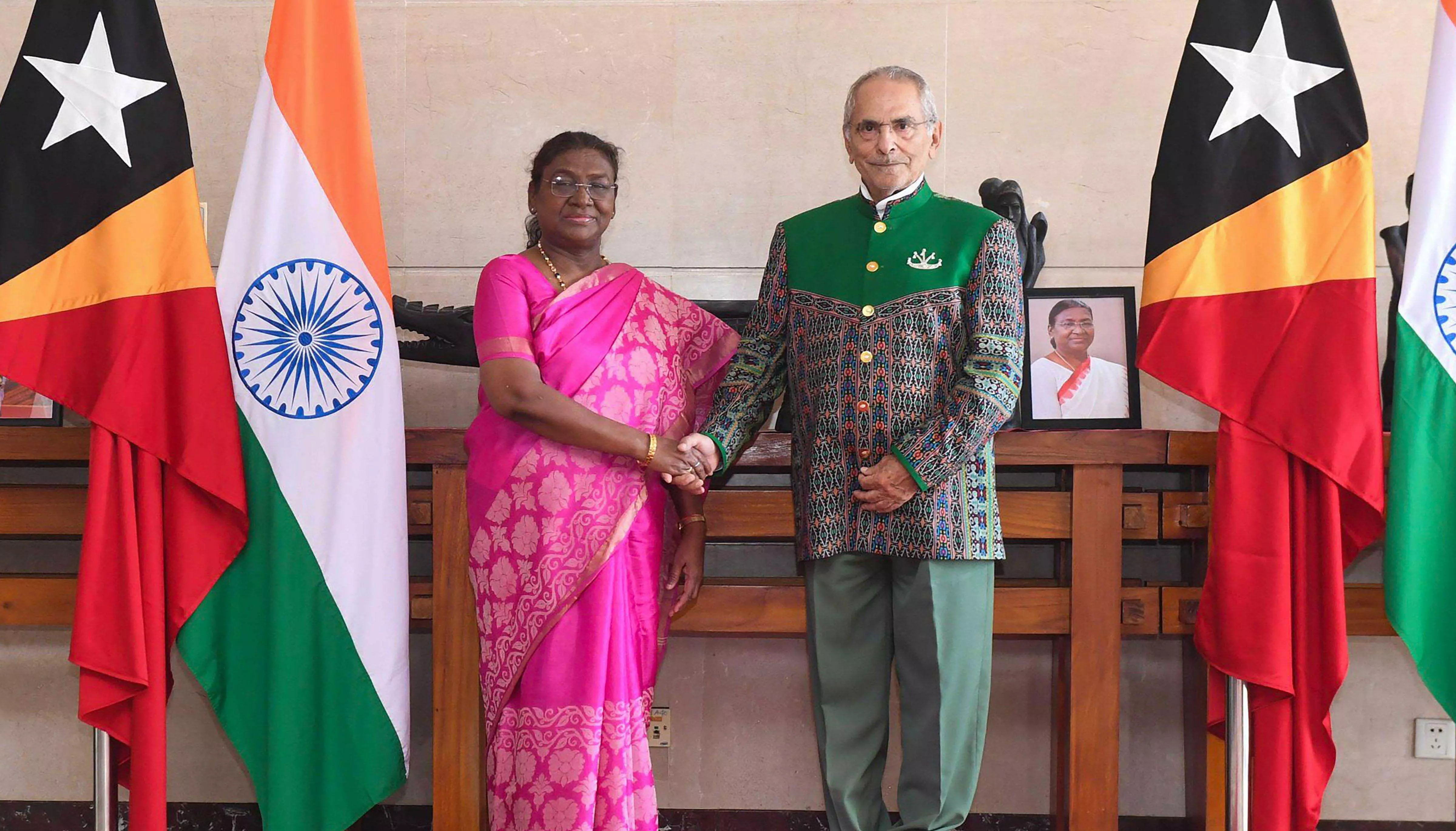 President Murmu holds extensive discussions with her Timor Leste counterpart on enhancing ties