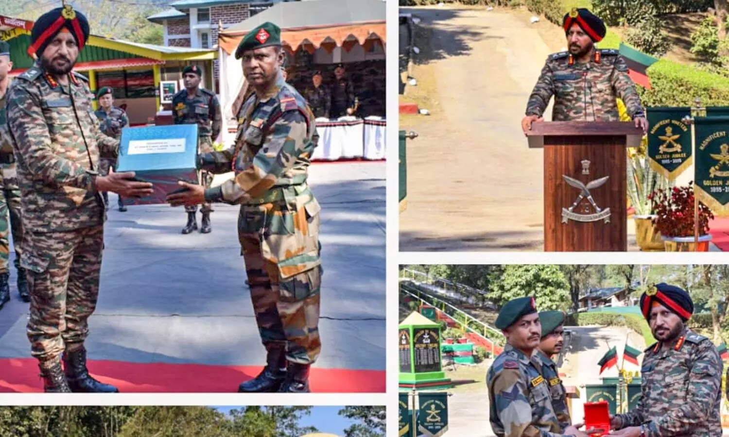 Lt Gen H S Sahi hands over charge of GoC Spear Corps to Lt Gen A S Pendharkar