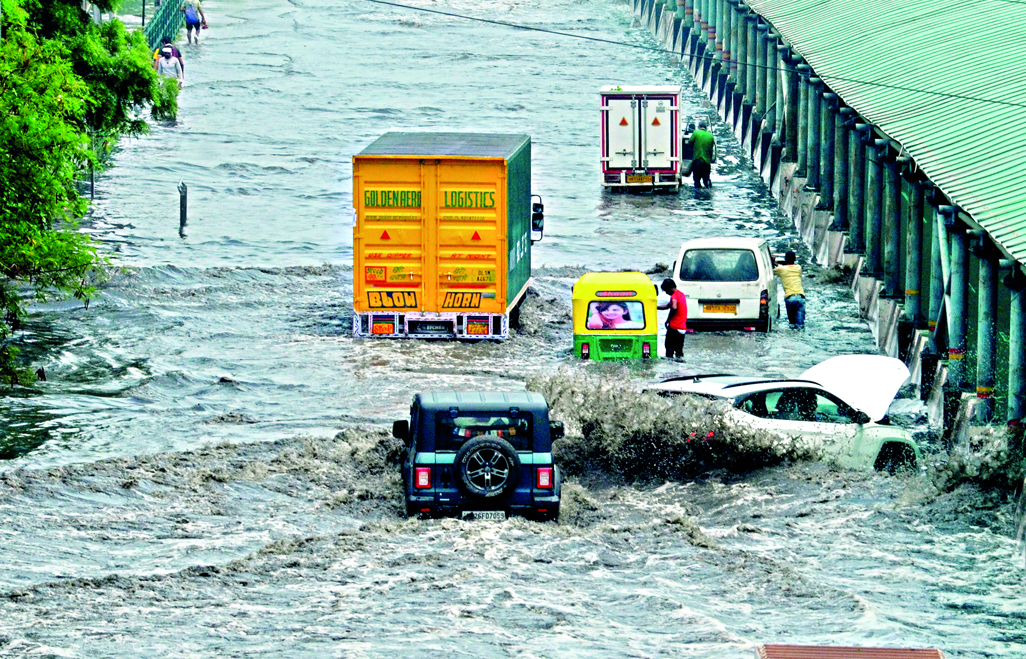 Torrential rains batter North & Northwest India, 29 dead
