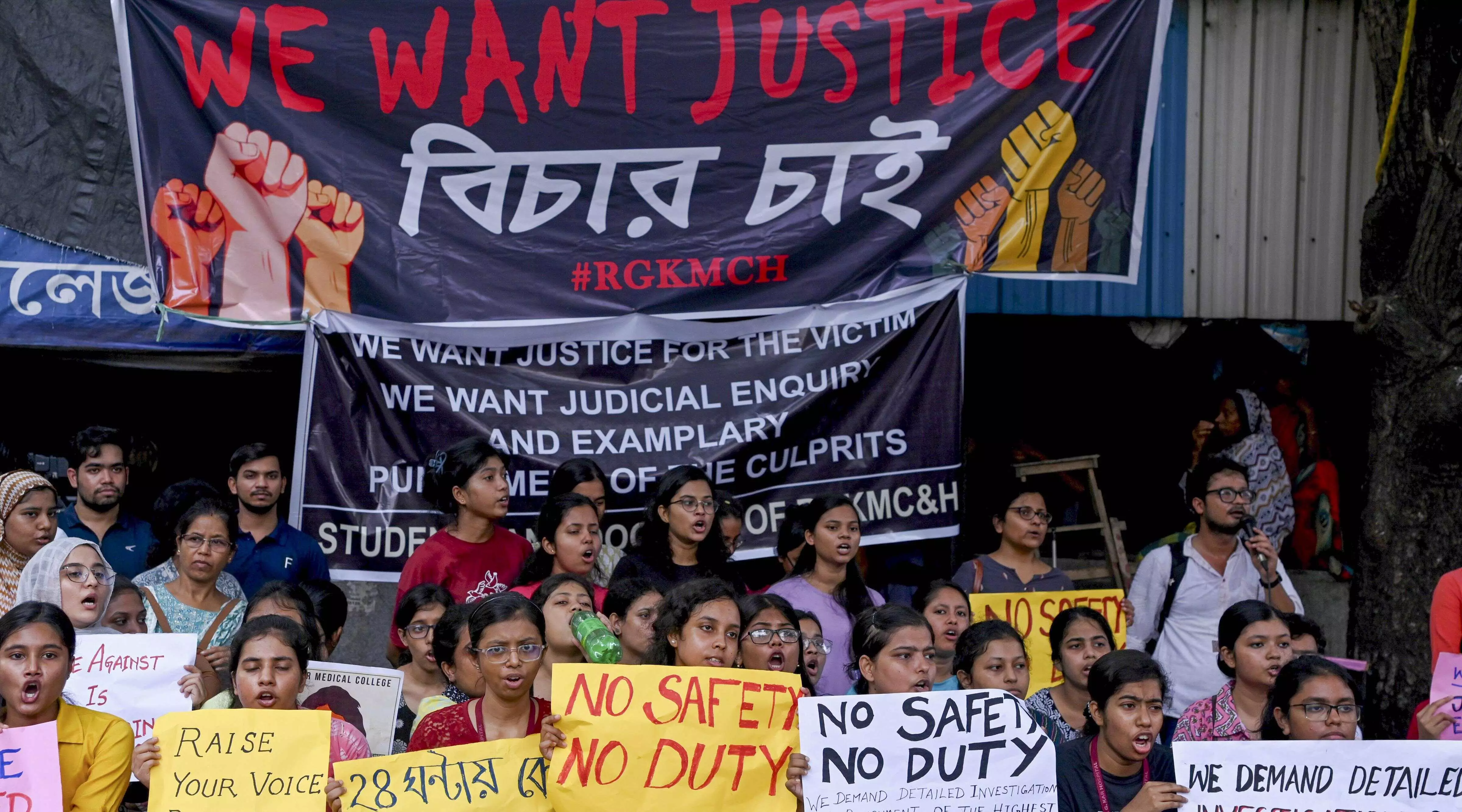 Doctors rape-murder: RG Kar hospital principal resigns, stir continues for 4th day, services hit