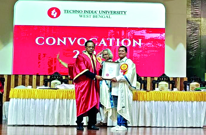 Prof Achyuta Samanta receives his 59th honorary doctorate