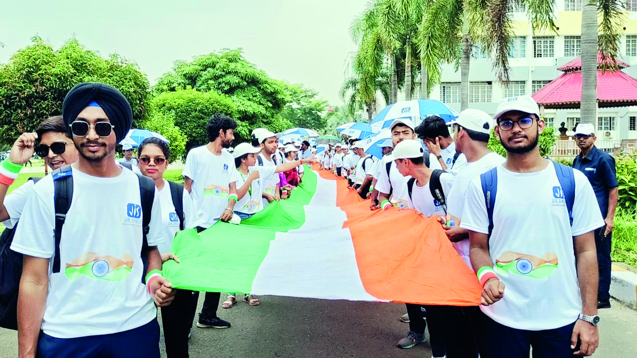 JIS Group organises freedom walk