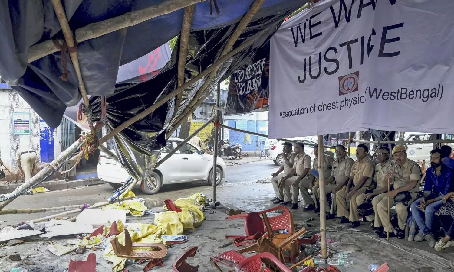 19 arrested for vandalism at Kolkatas RG Kar hospital
