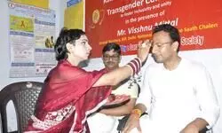 Delhi BJP general secretary Vishnu Mittal advocates for equal rights and inclusion of transgender community on raksha bandhan