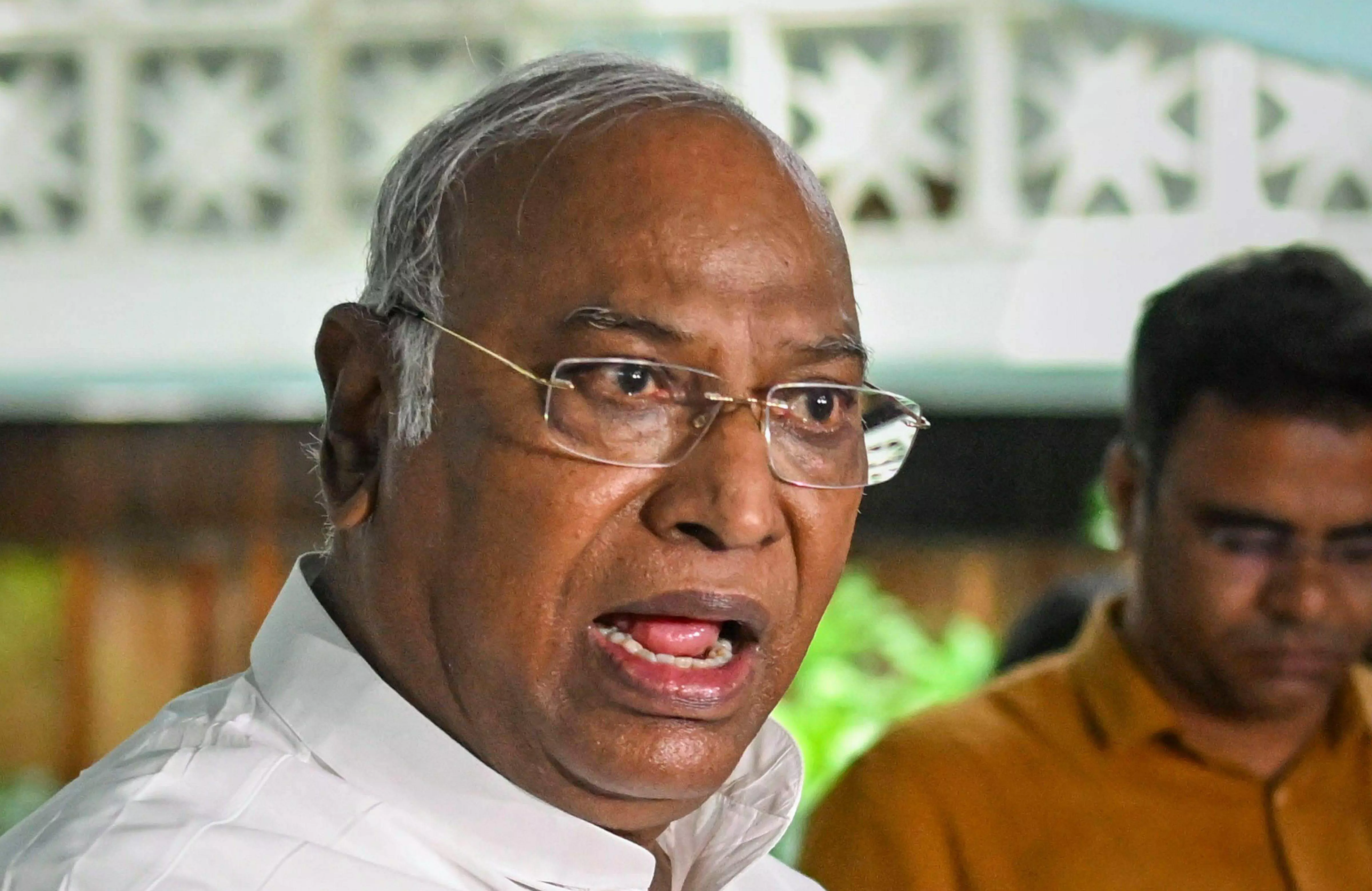 BJP making recruitments in manner keeping SCs, STs, OBCs away from reservation: Kharge BJP making recruitments in manner keeping SCs, STs, OBCs away from reservation: Kharge