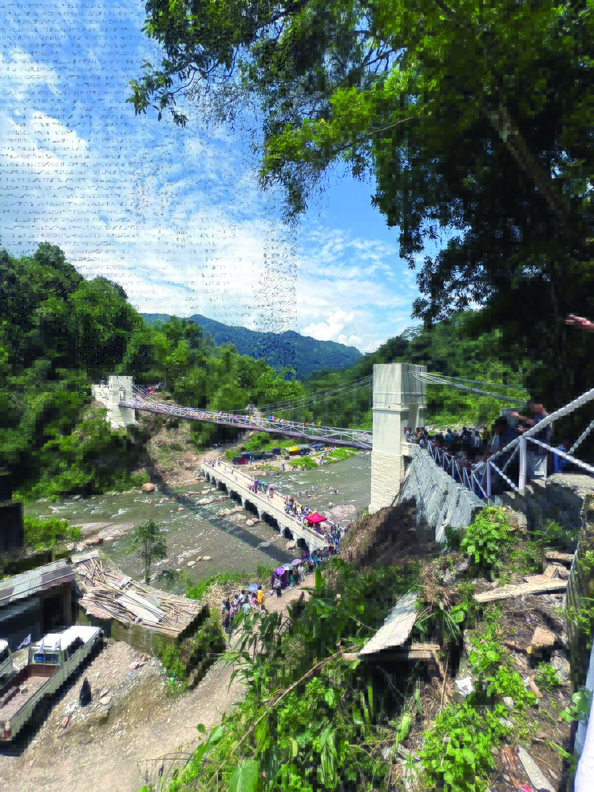 Baluabans: Local community comes together to build 120-feet bridge