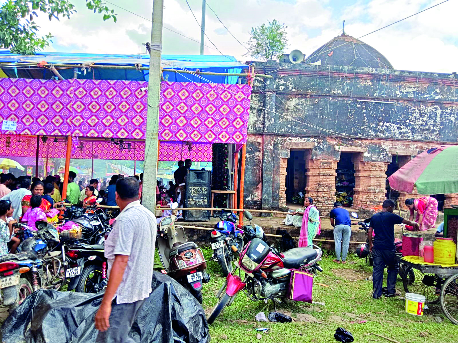 Raiganj: 3-day fair commences at historic Bhairabi Temple premises Raiganj: 3-day fair commences at historic Bhairabi Temple premises
