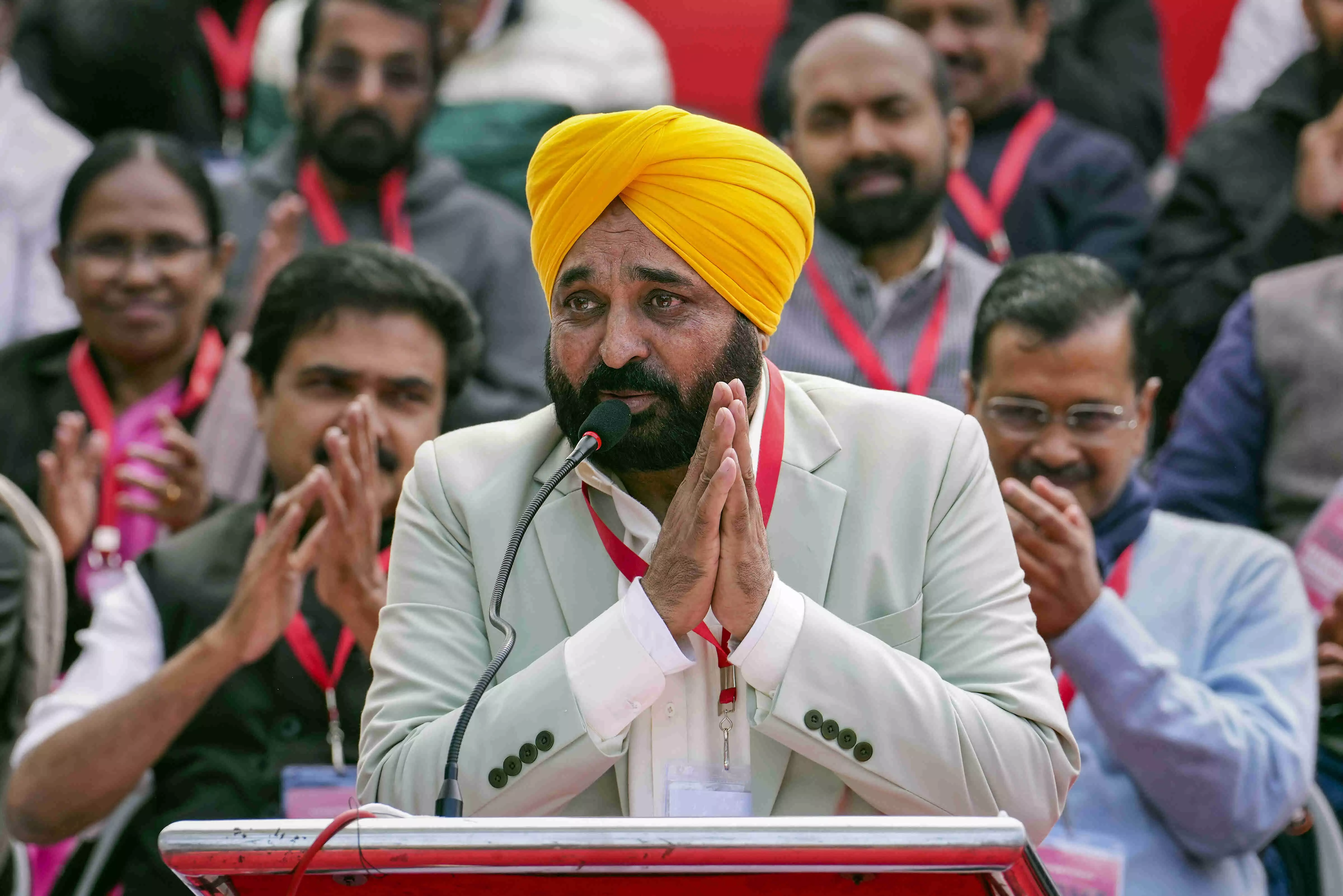 Probe agencies have nothing on Kejriwal, he will be out of jail soon: Punjab CM Mann