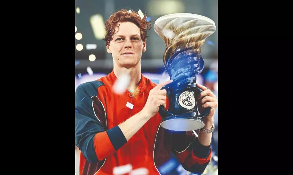 Top-ranked Sinner, women’s No. 2 Sabalenka win titles in Cincinnati