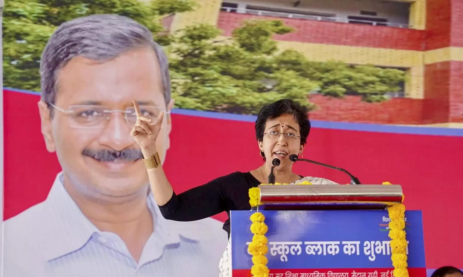 Atishi inaugurates academic block at govt school at Maidangarhi