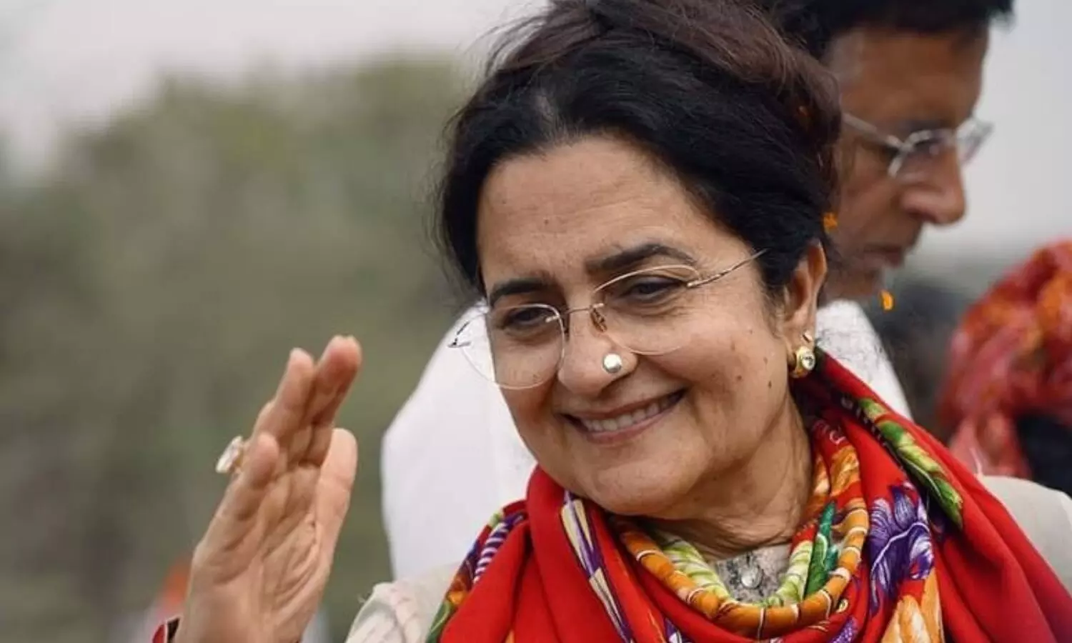 RS bypoll: BJPs Haryana candidate Kiran Choudhry files nomination, some JJP rebels extend support RS bypoll: BJPs Haryana candidate Kiran Choudhry files nomination, some JJP rebels extend support