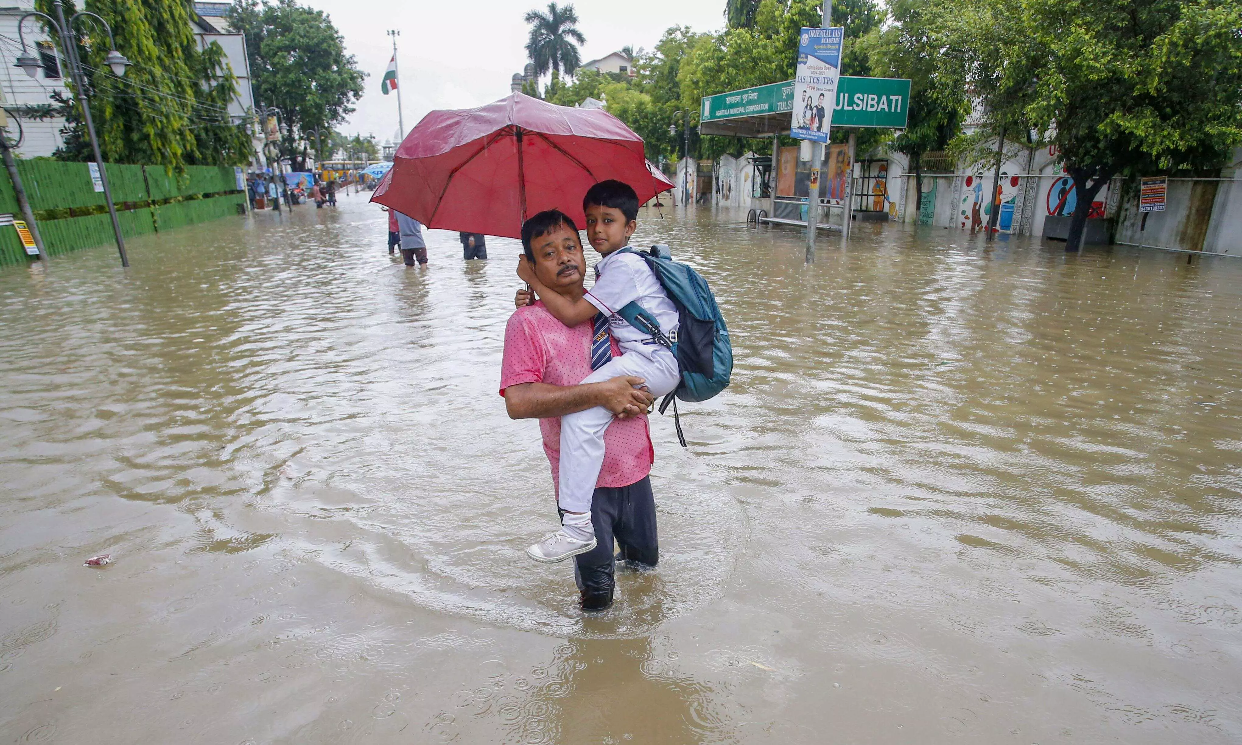 Ten killed in Tripura flood, landslides Ten killed in Tripura flood, landslides