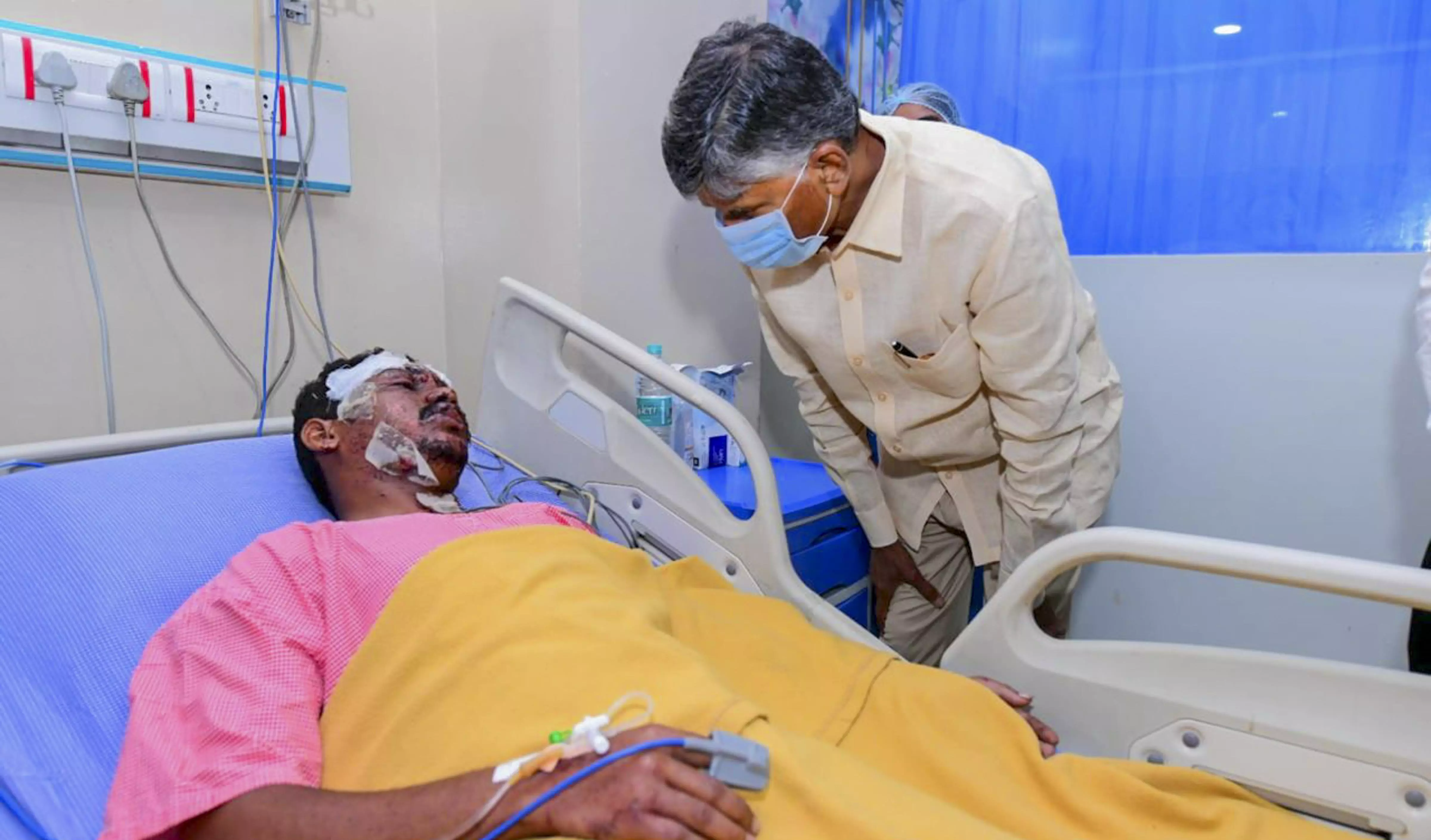 Four injured in fire mishap at pharma factory in AP