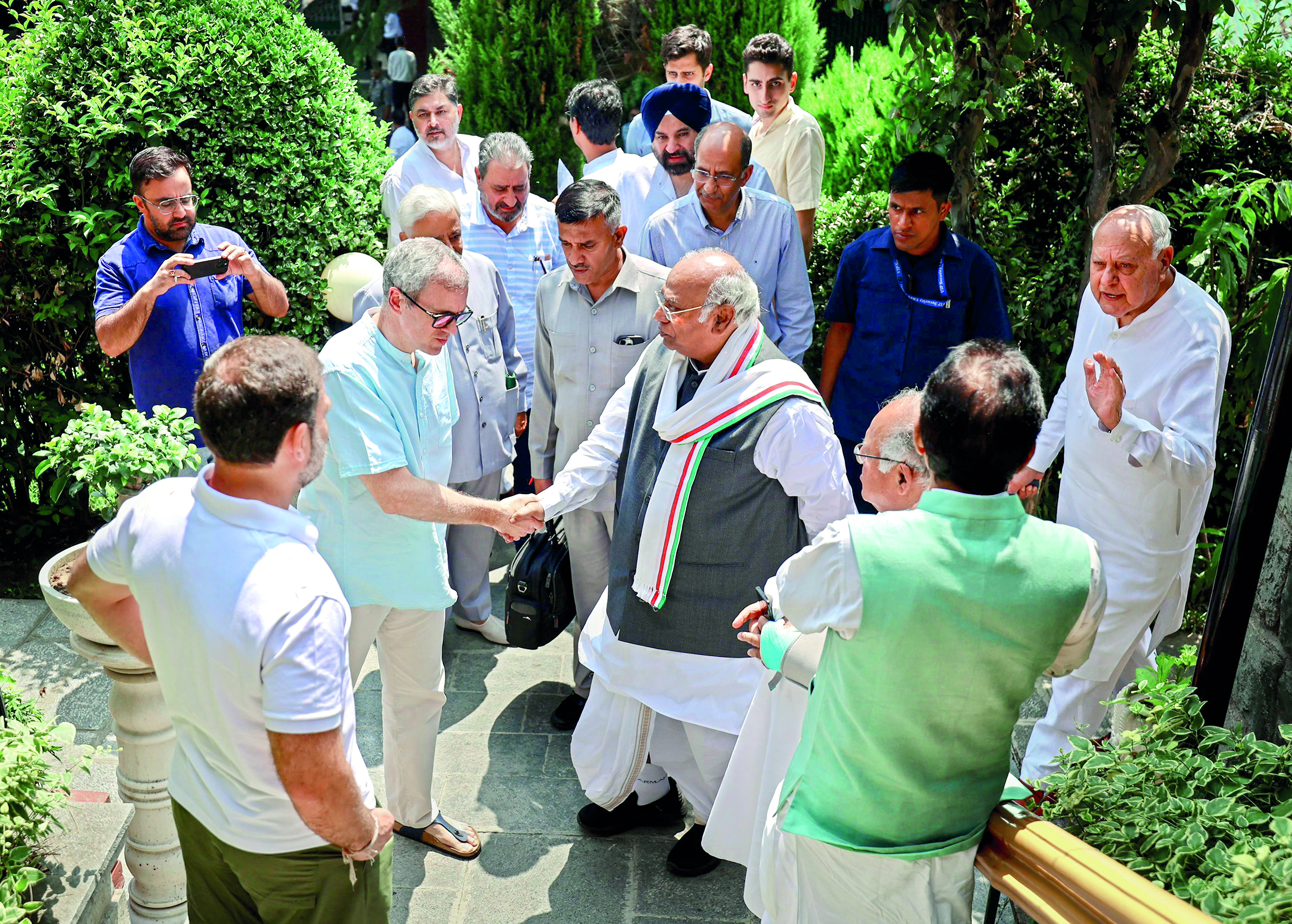 NC-Cong seat-sharing final for majority of seats, some remain to be worked out: Omar NC-Cong seat-sharing final for majority of seats, some remain to be worked out: Omar