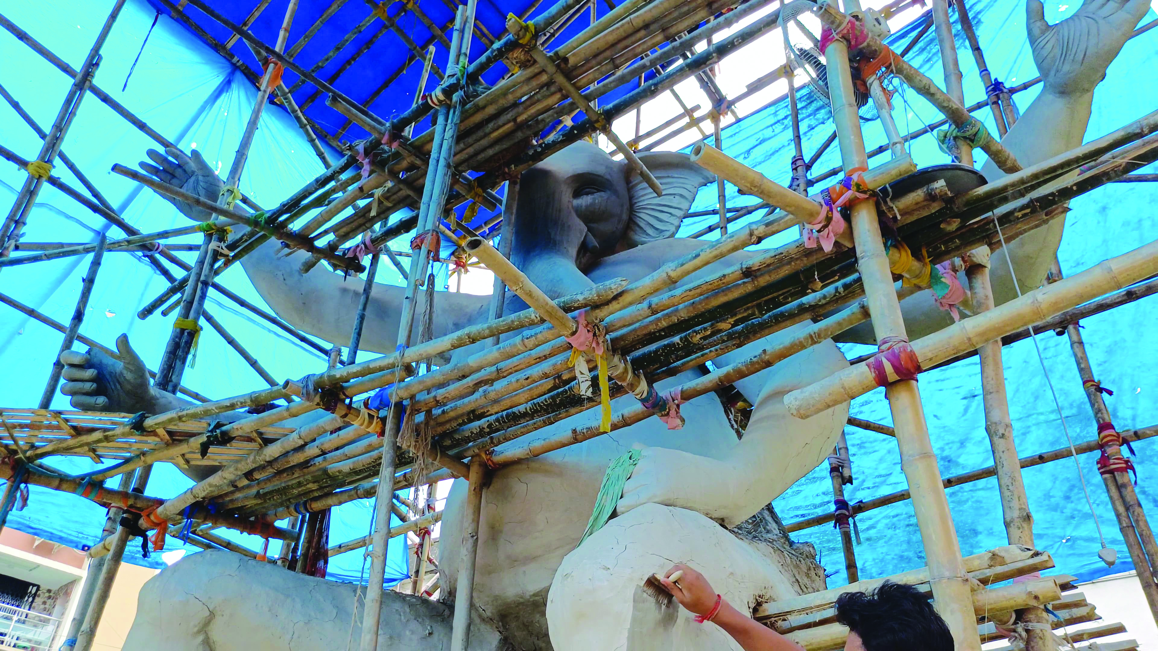 30-feet-tall idol to adorn Siliguri’s Ganesh Puja this yr 30-feet-tall idol to adorn Siliguri’s Ganesh Puja this yr