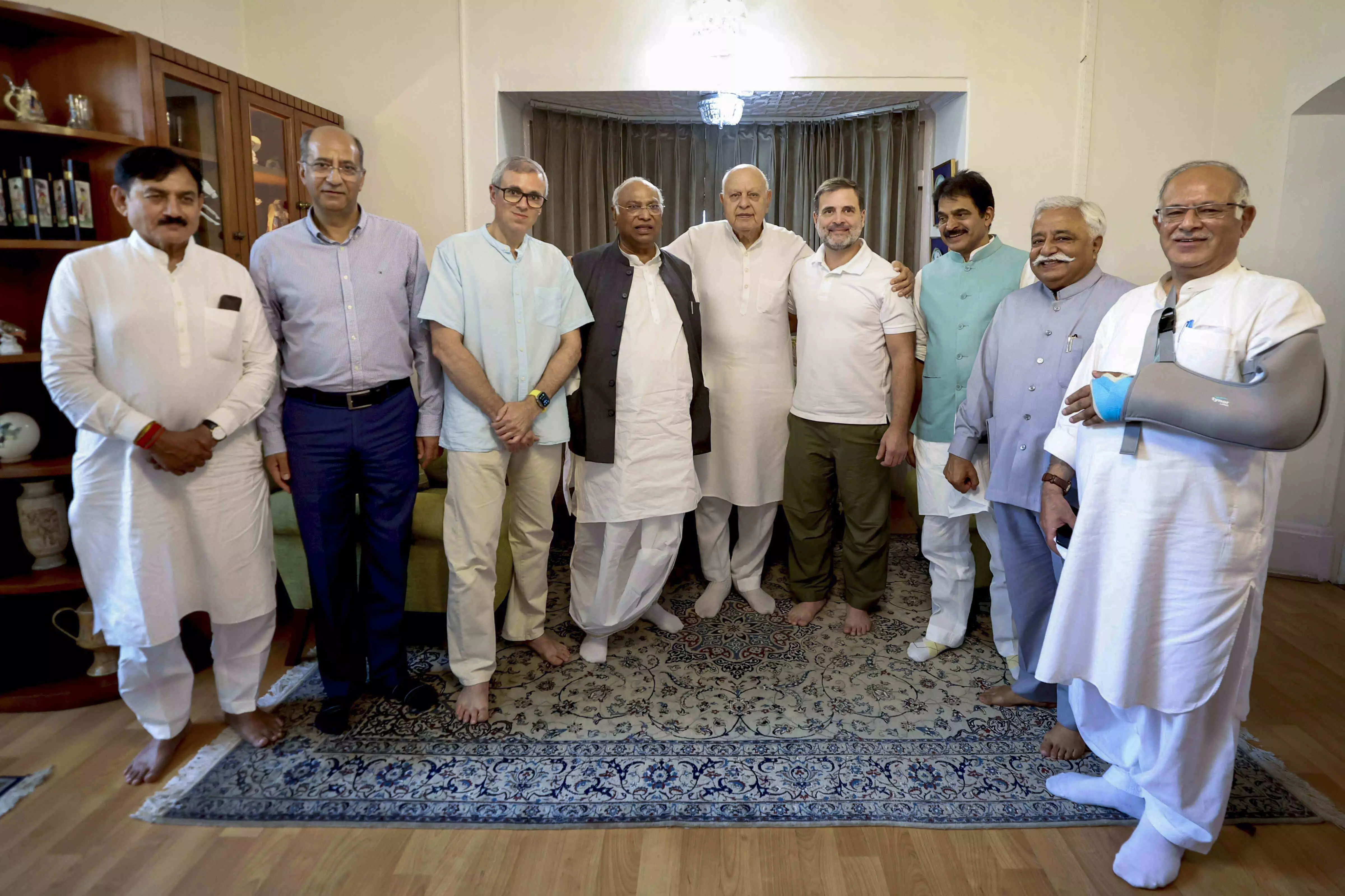 NC, Congress finalise seatsharing formula for J&K assembly polls