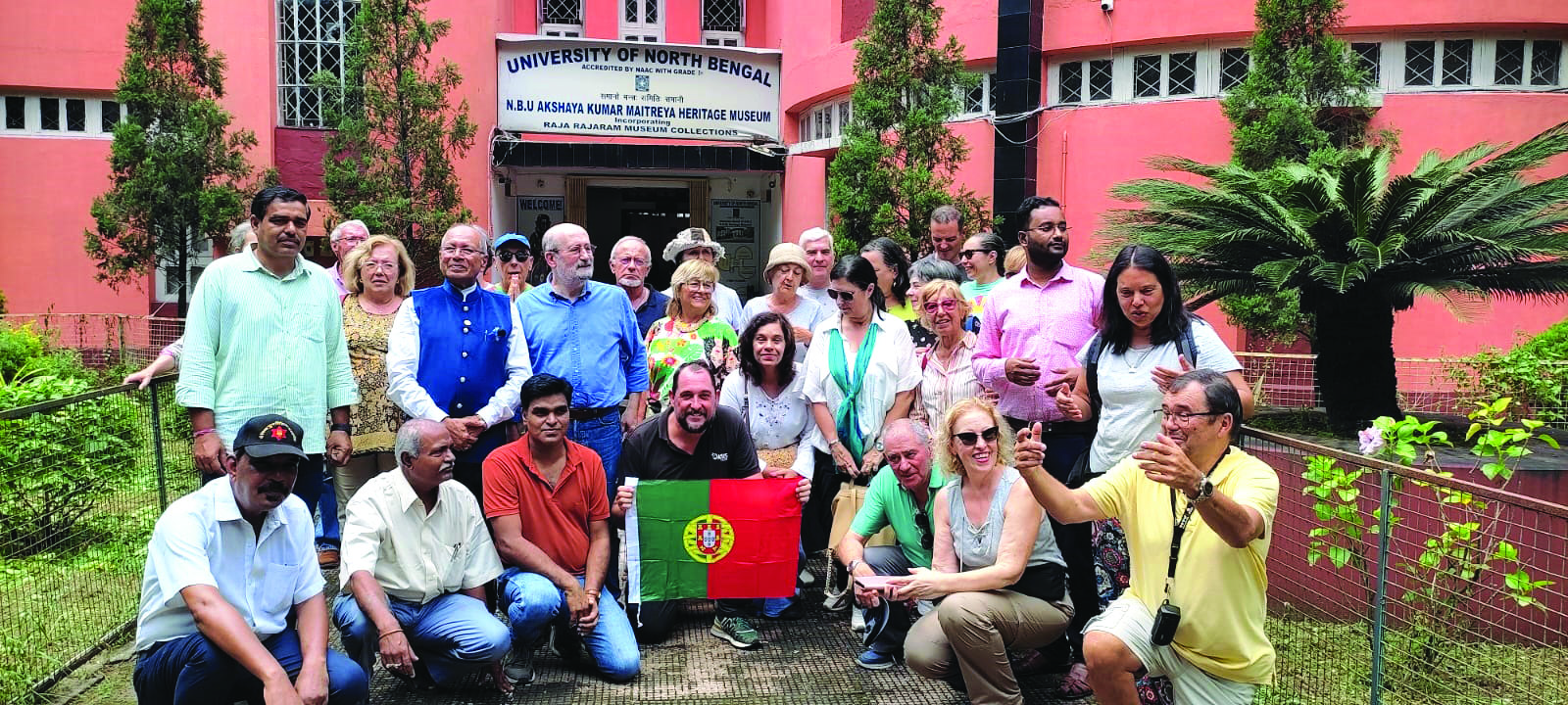 Professors from Portugal visit North Bengal University