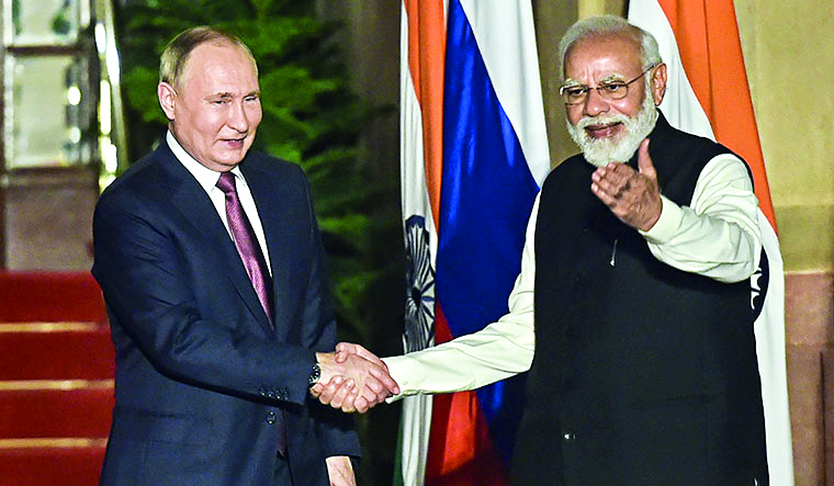 Modi speaks to Putin, backs peaceful  resolution of Russia-Ukraine conflict