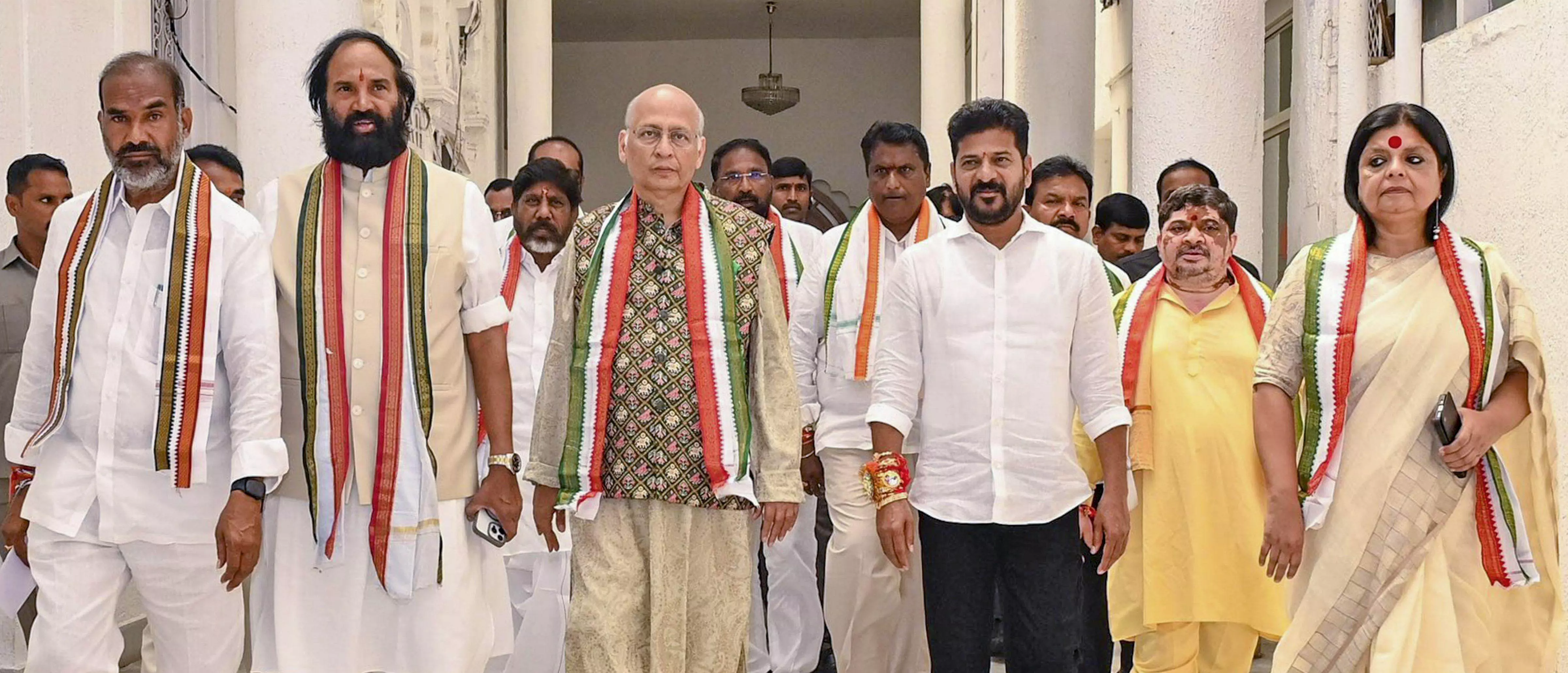 Congress leader Abhishek Singhvi elected unopposed to RS from Telangana