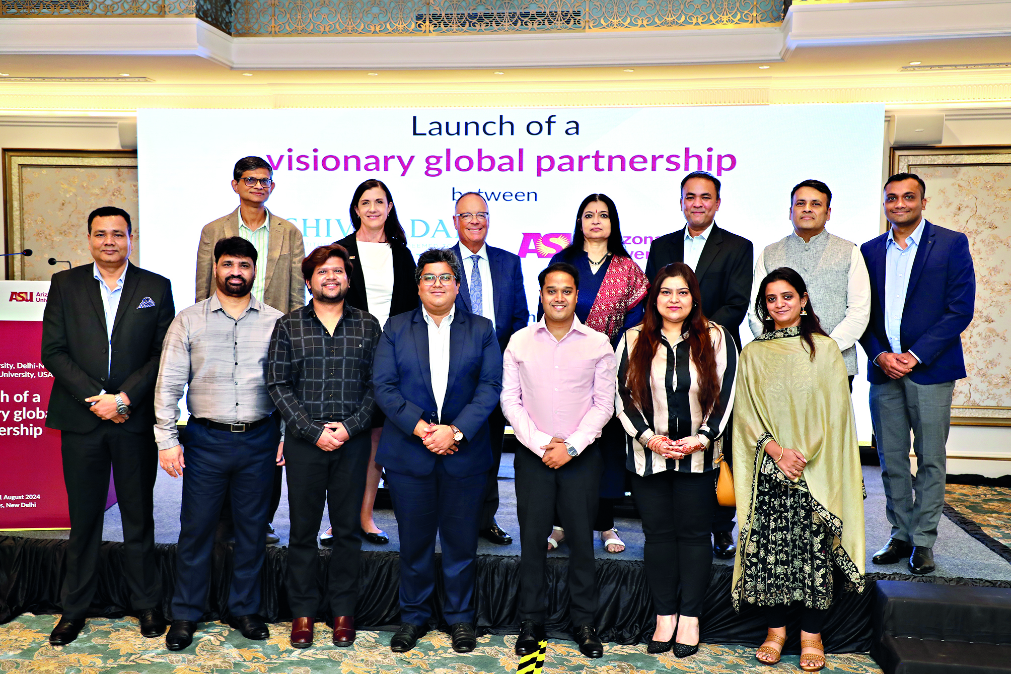 Shiv Nadar University, Arizona State University launch strategic partnership Shiv Nadar University, Arizona State University launch strategic partnership