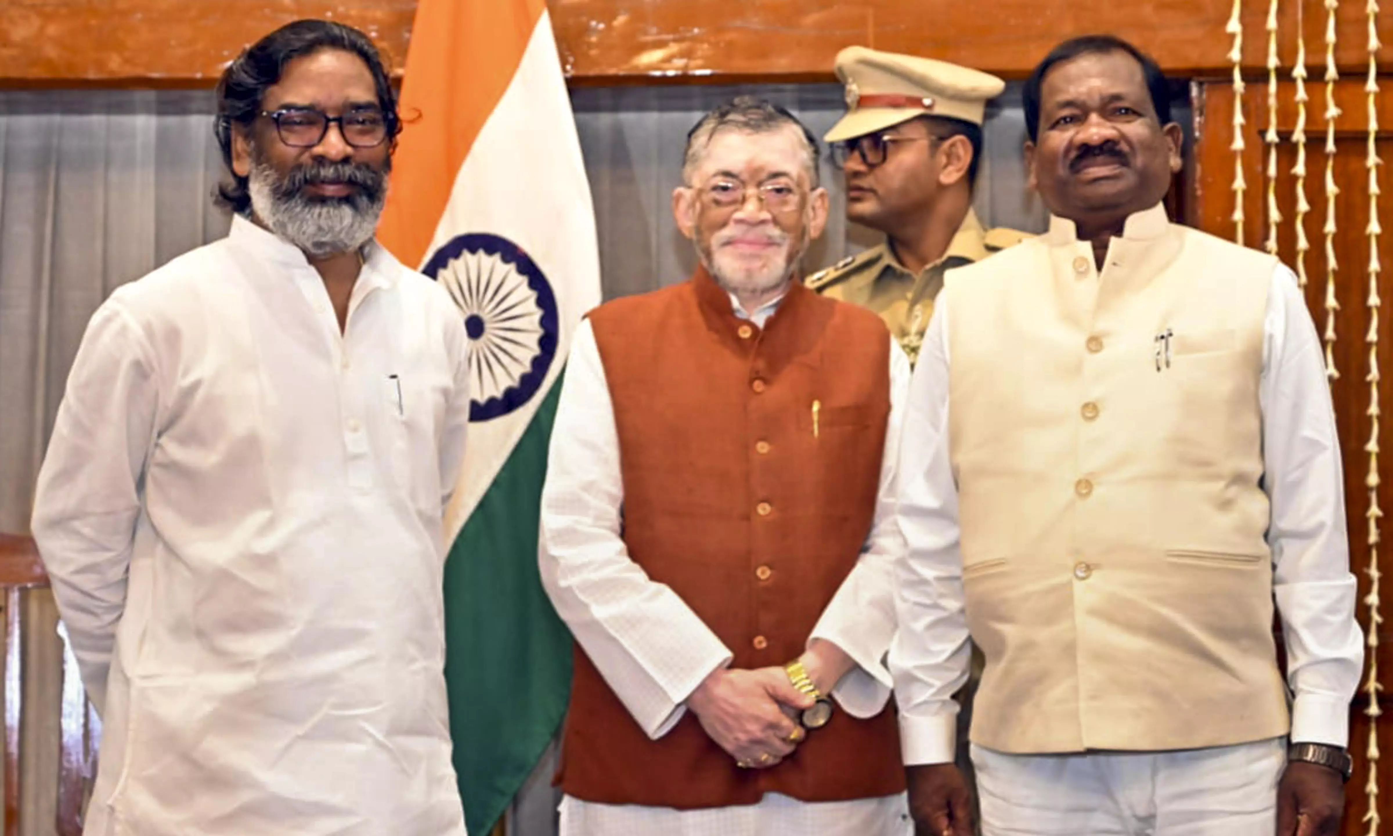 JMM MLA Ramdas Soren takes oath as minister, replaces Champai Soren in Jharkhand cabinet
