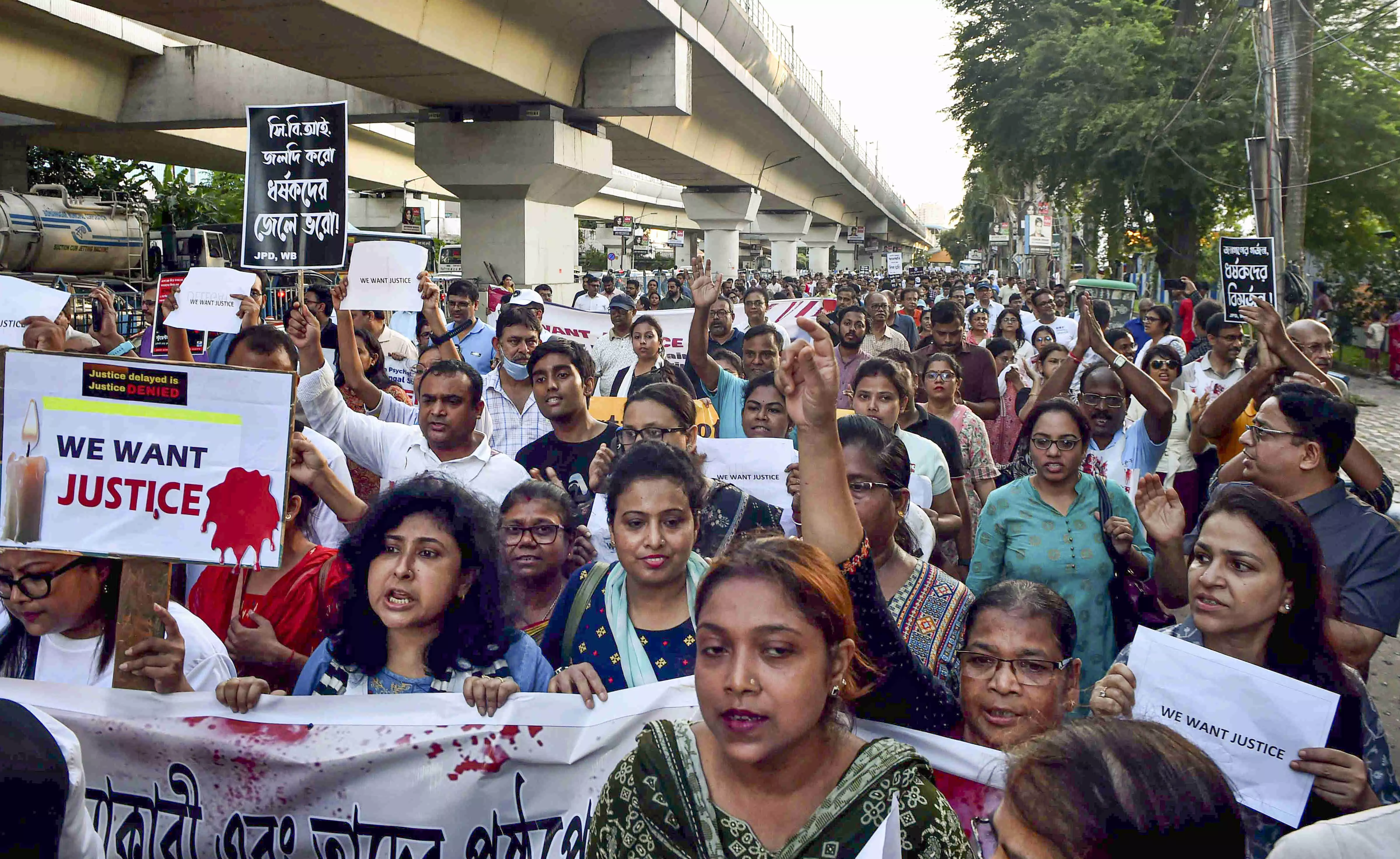 Bengal: Several protest rallies, demonstrations slated for Sunday over medics rape-murder Bengal: Several protest rallies, demonstrations slated for Sunday over medics rape-murder