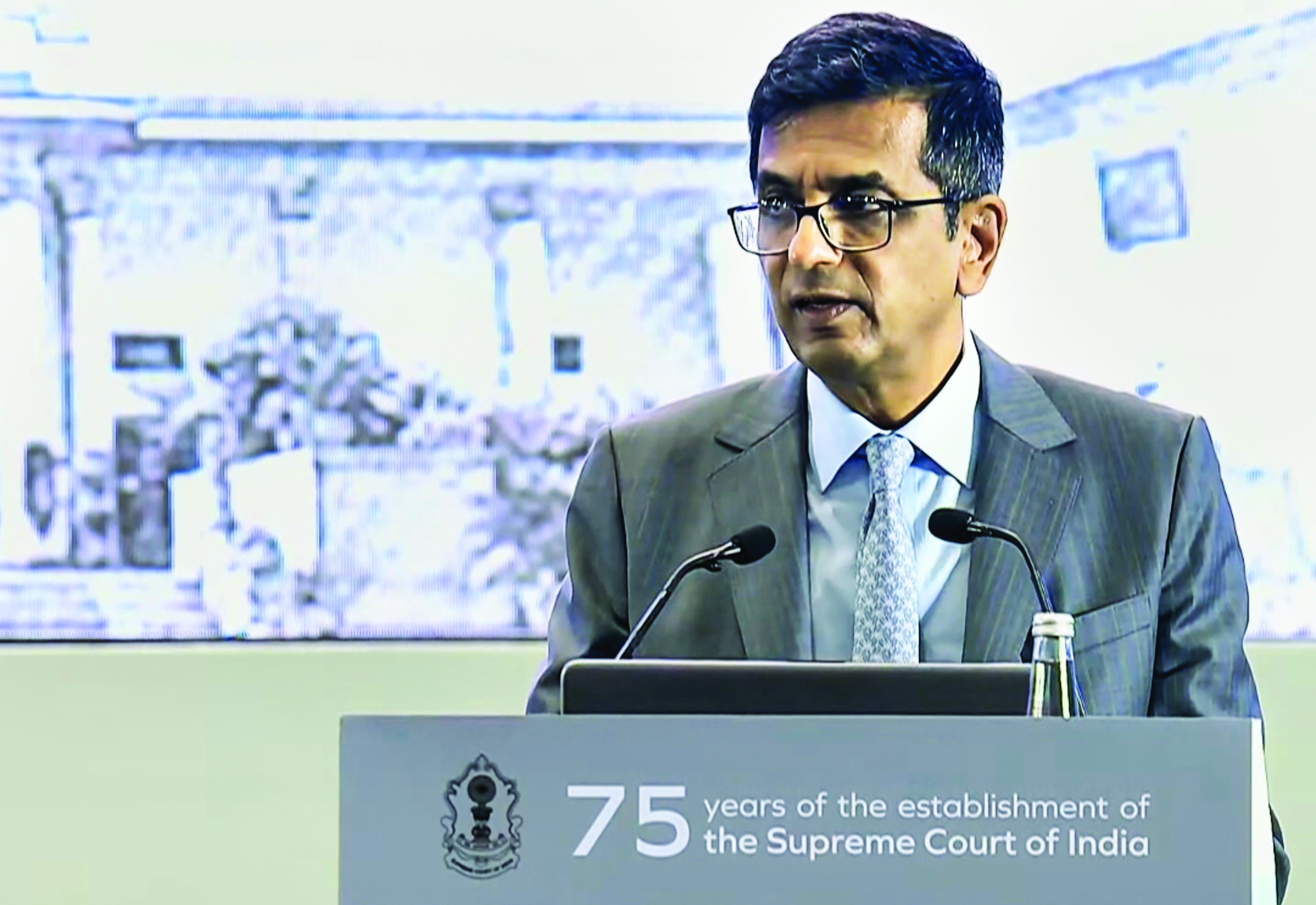 Only 6.7% court infra at district level female-friendly, says CJI Only 6.7% court infra at district level female-friendly, says CJI