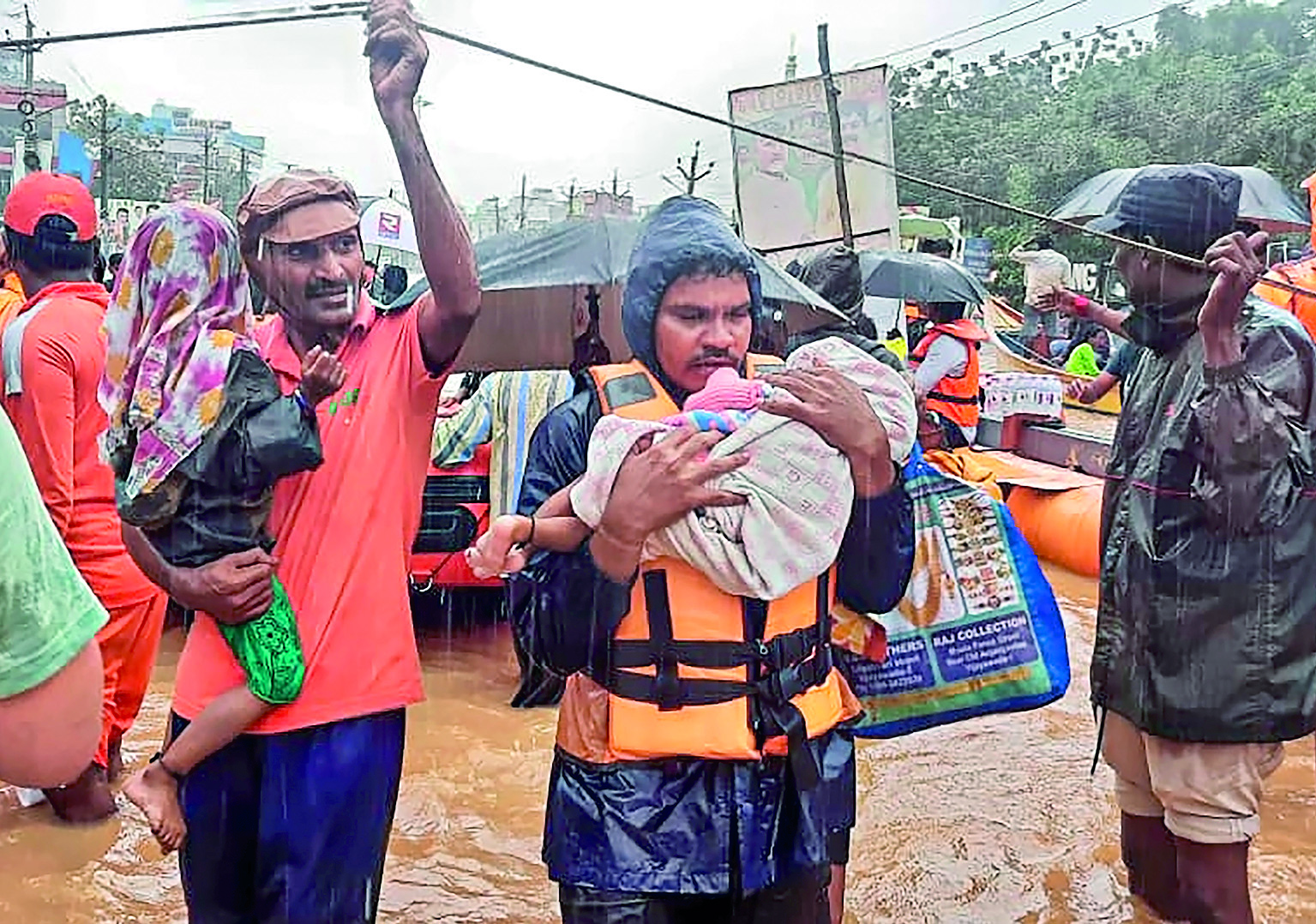 31 dead, lakhs affected as Andhra, Telangana reel under rain fury